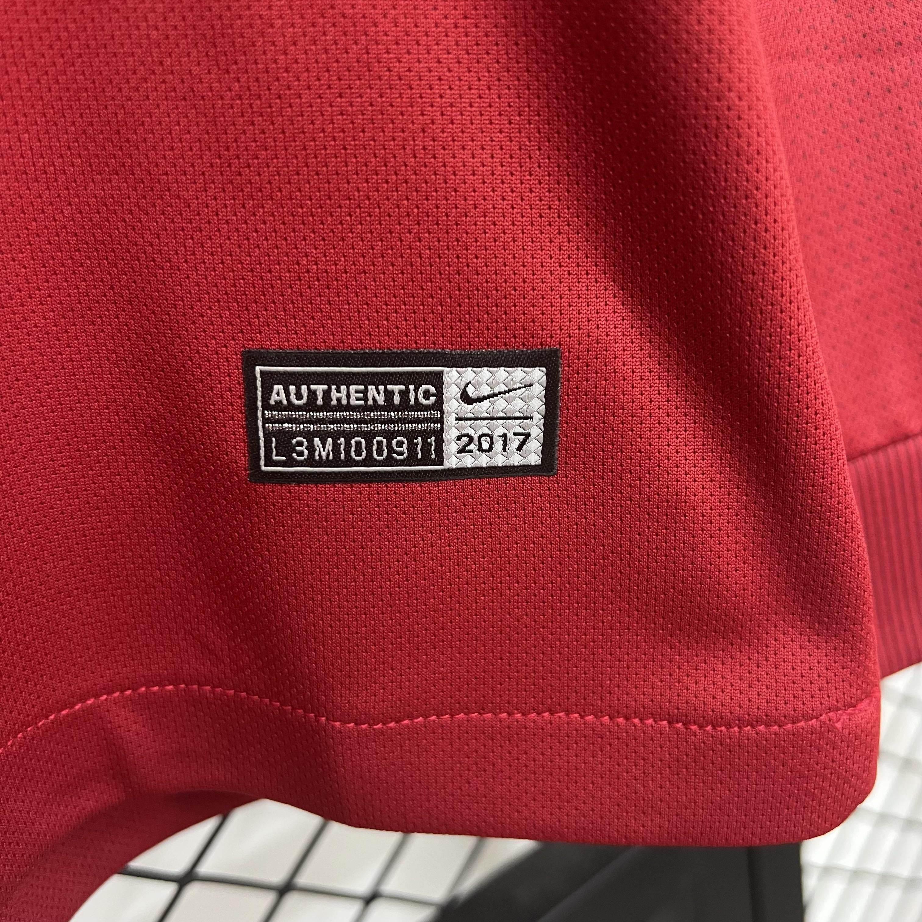 CAMISETA ROMA I 17/18 HOMBRE (RETRO) MANGA LARGA - ZonaCamisetas