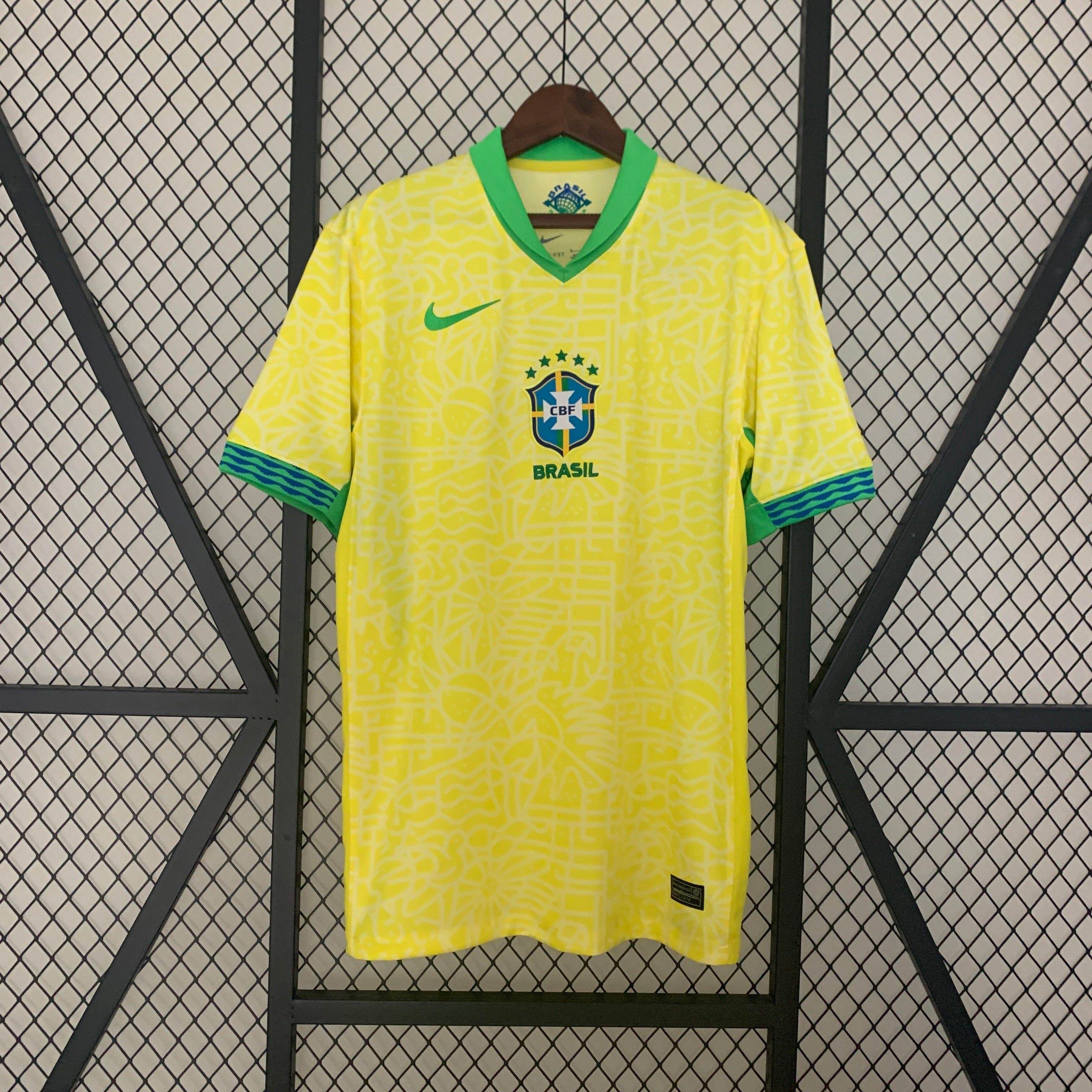 CAMISETA BRASIL I COPA AMÉRICA 2024 HOMBRE (VERSIÓN FAN) - ZonaCamisetas