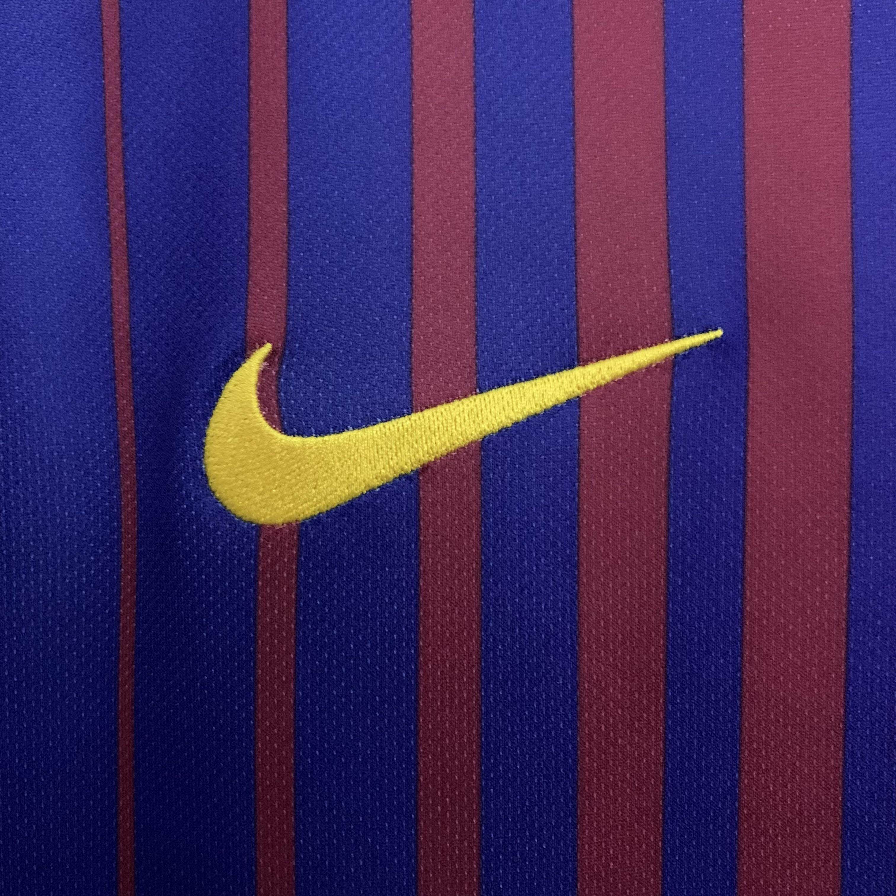 CAMISETA BARCELONA I 17/18 HOMBRE MANGA LARGA (RETRO) - ZonaCamisetas