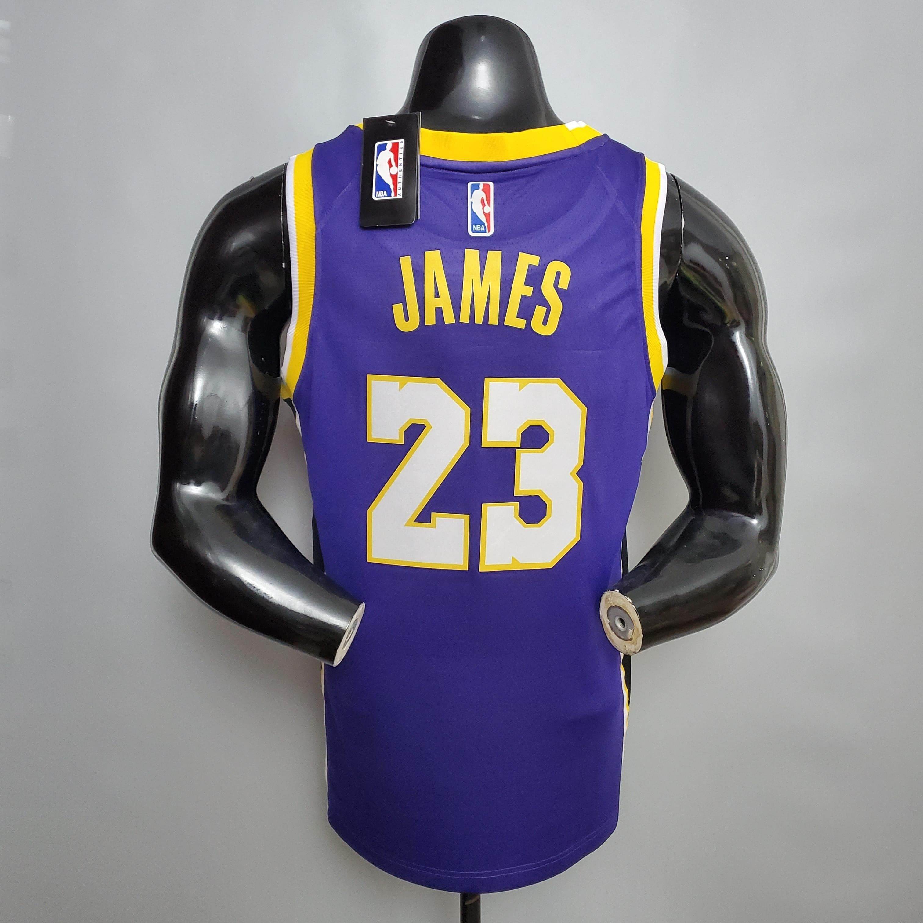 CAMISETA LAKERS SEASON 23 HOMBRE EDICION JAMES (NBA) - ZonaCamisetas