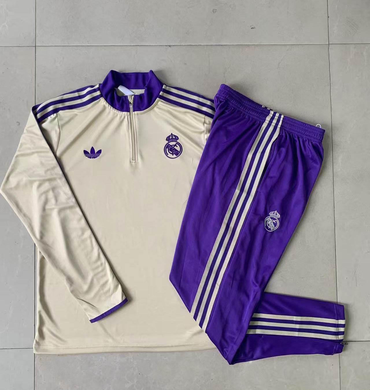 CONJUNTO LARGO REAL MADRID ENTRENAMIENTO 25/26 HOMBRE - ZonaCamisetas