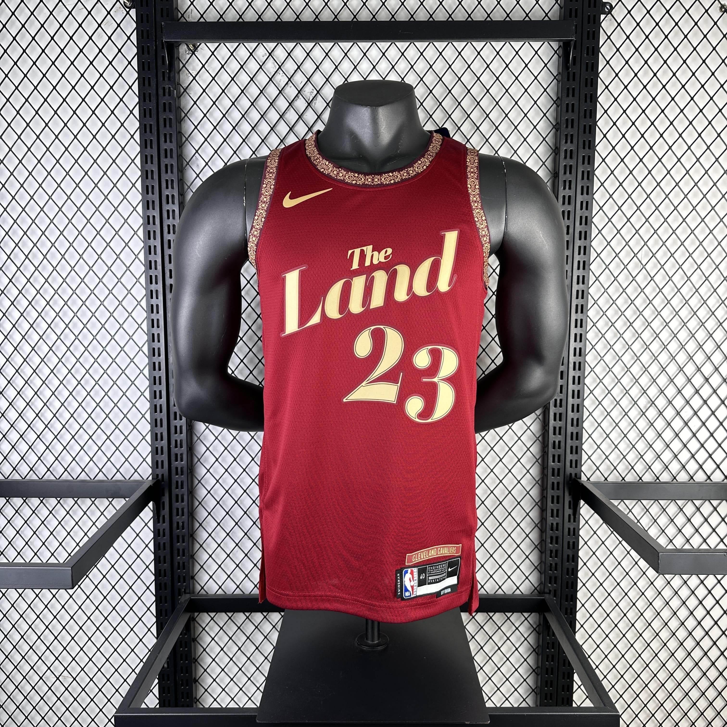 CAMISETA CAVALIERS SEASON 24 HOMBRE EDICIÓN JAMES (NBA) - ZonaCamisetas