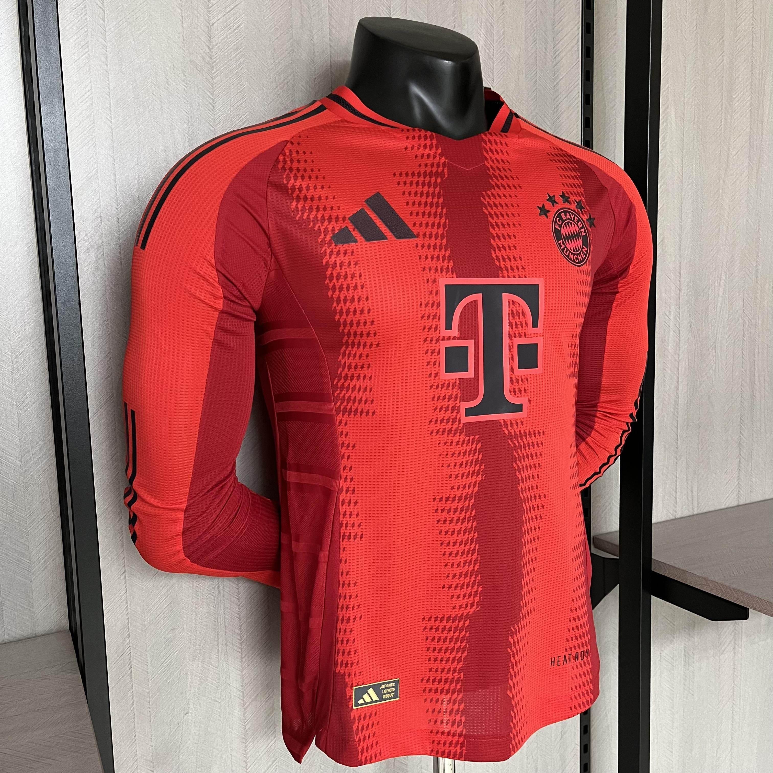 CAMISETA BAYERN DE MUNICH I 24/25 MANGA LARGA HOMBRE (VERSIÓN JUGADOR) - ZonaCamisetas