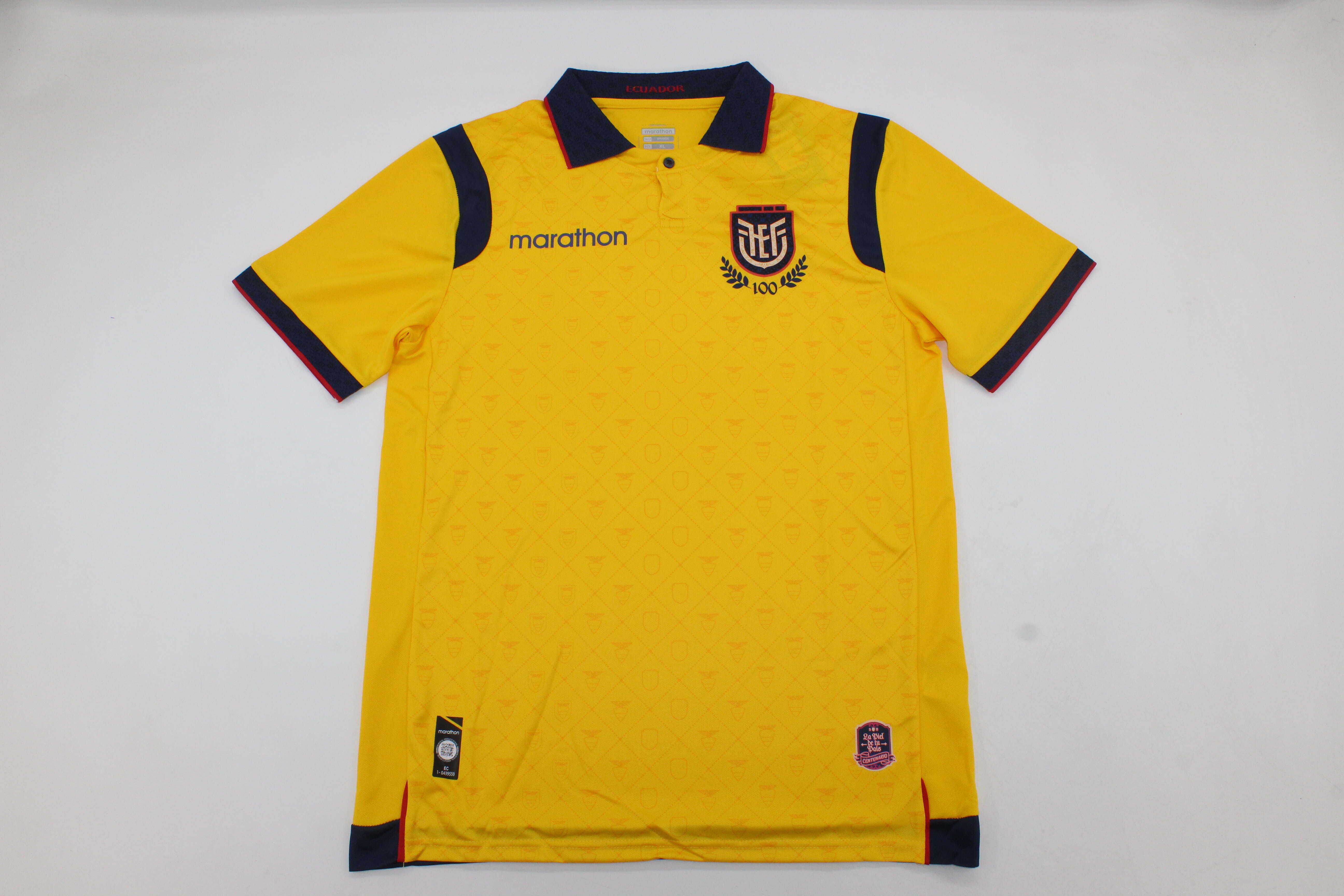 CAMISETA ECUADOR I 25/26 HOMBRE (VERSIÓN FAN) - ZonaCamisetas