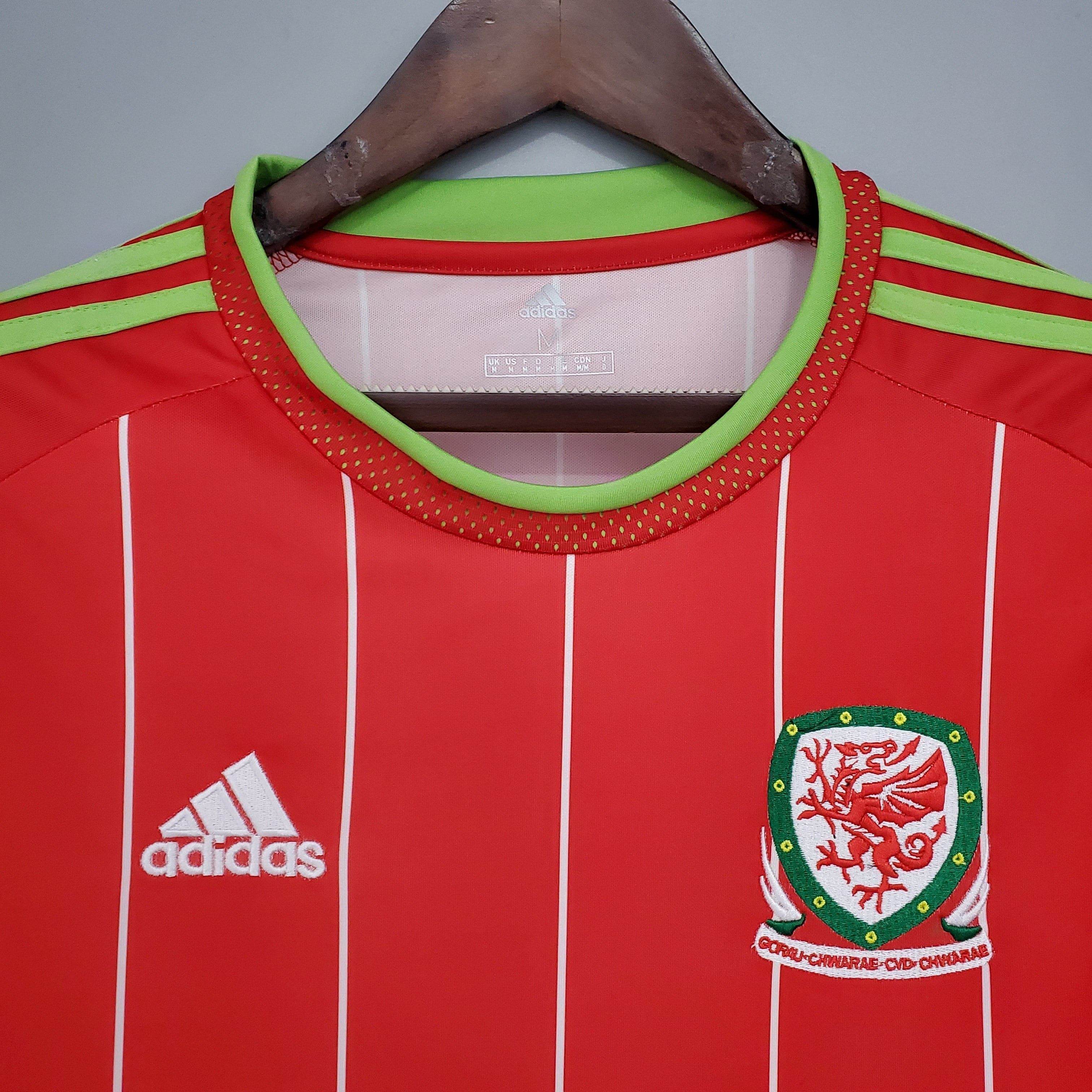 CAMISETA PAÍS DE GALES I 2015 HOMBRE (RETRO) - ZonaCamisetas