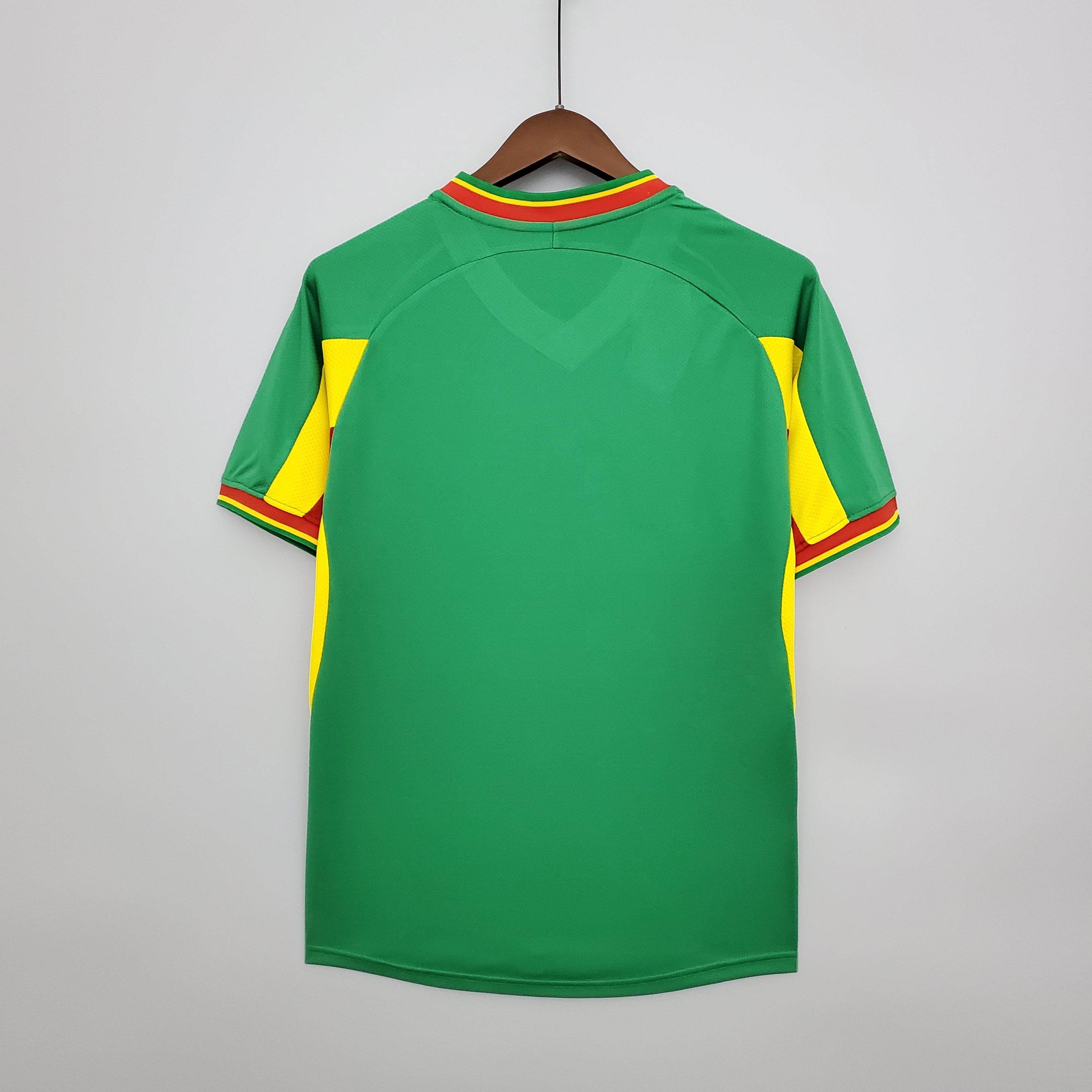 CAMISETA SENEGAL II 2002 HOMBRE (RETRO) - ZonaCamisetas