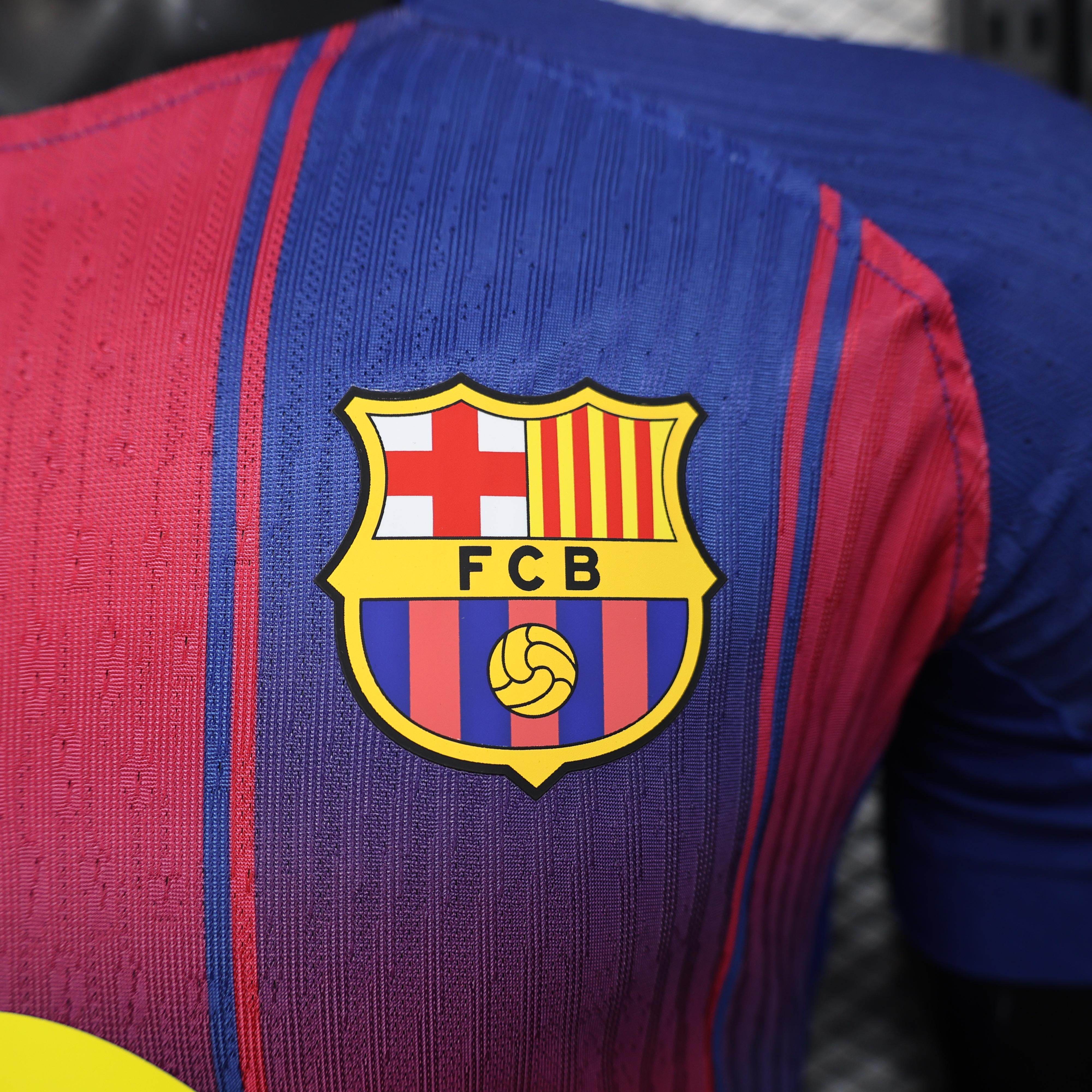 CAMISETA BARCELONA I 25/26 HOMBRE (VERSIÓN JUGADOR) - ZonaCamisetas