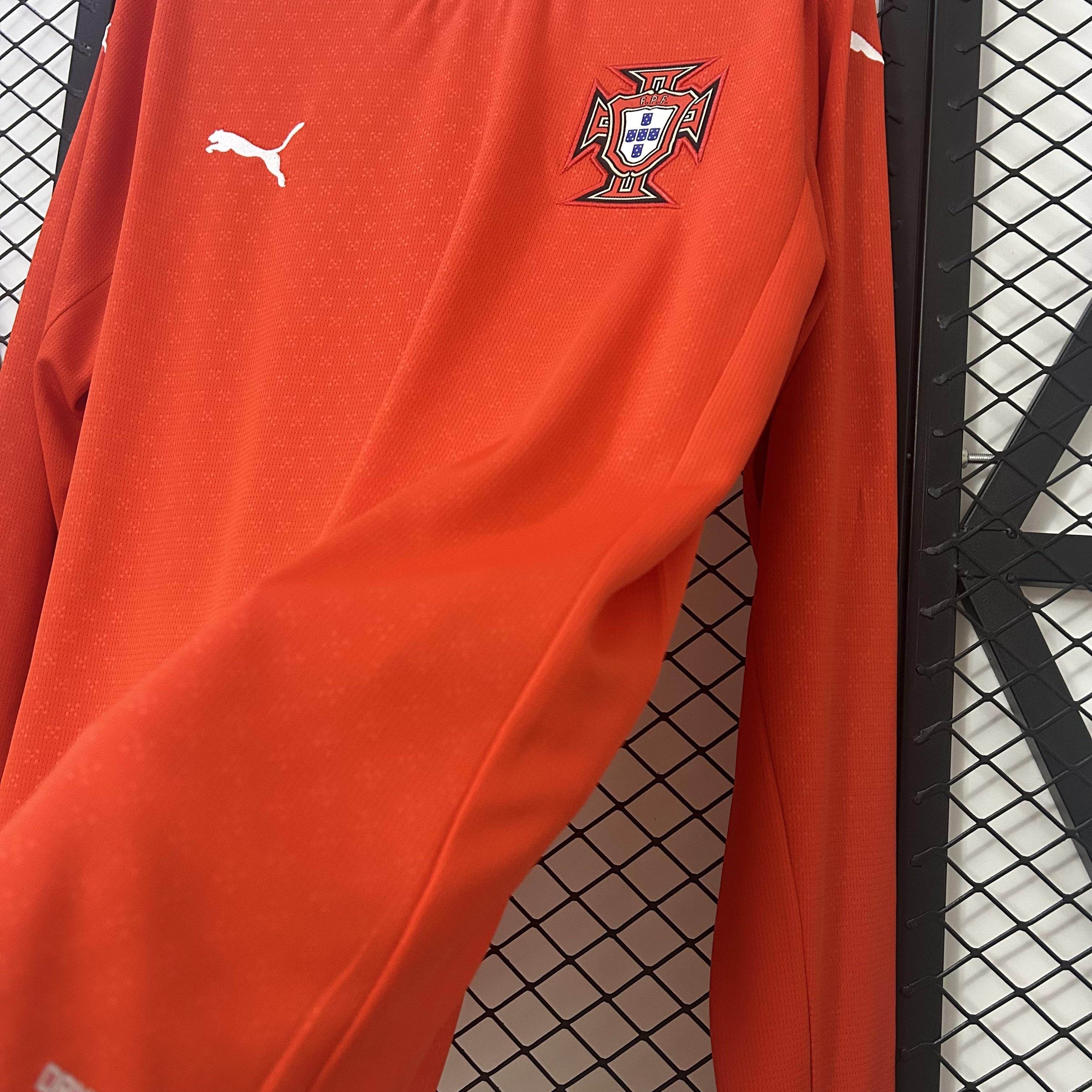 CAMISETA PORTUGAL l 2025 HOMBRE (VERSIÓN FAN) MANGA LARGA - ZonaCamisetas