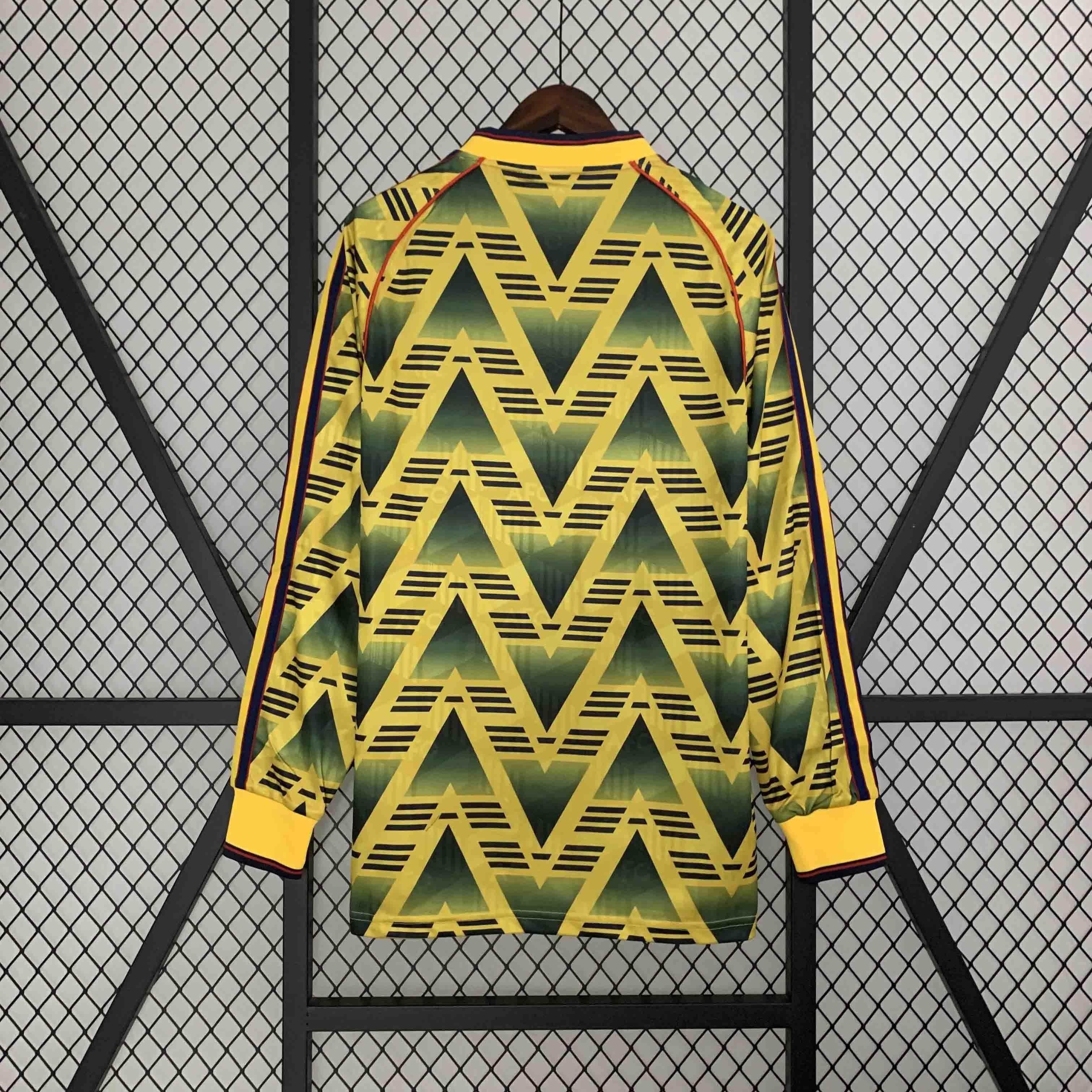 CAMISETA ARSENAL I 91/93 HOMBRE (RETRO) MANGA LARGA - ZonaCamisetas