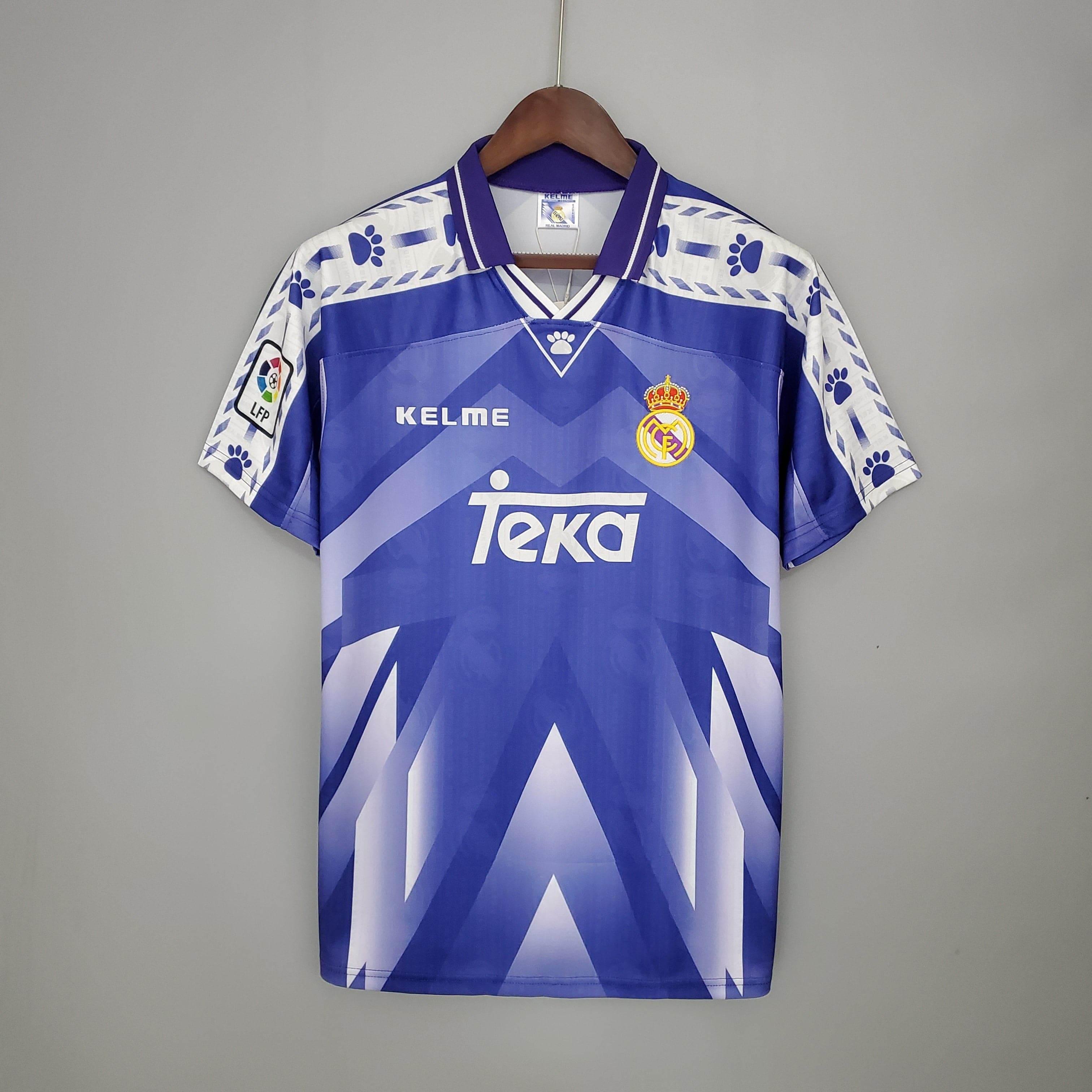 CAMISETA REAL MADRID II 96/97 HOMBRE (RETRO) - ZonaCamisetas