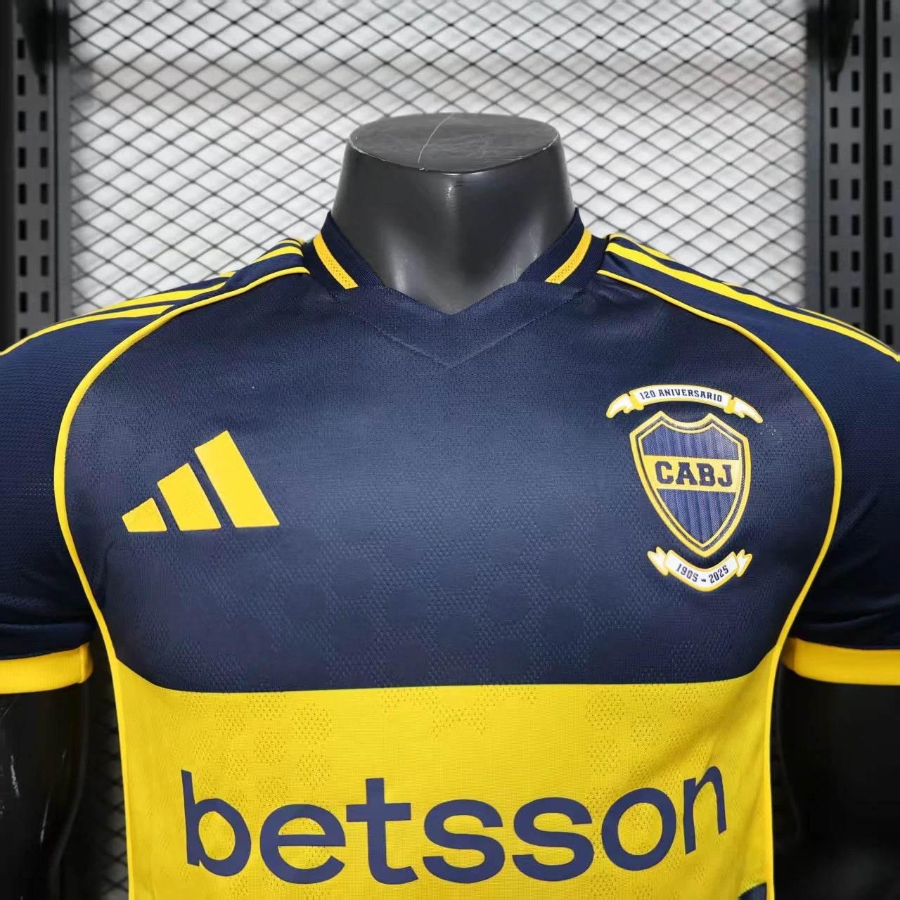 CAMISETA BOCA JUNIORS 125th HOMBRE (VERSIÓN JUGADOR) - ZonaCamisetas