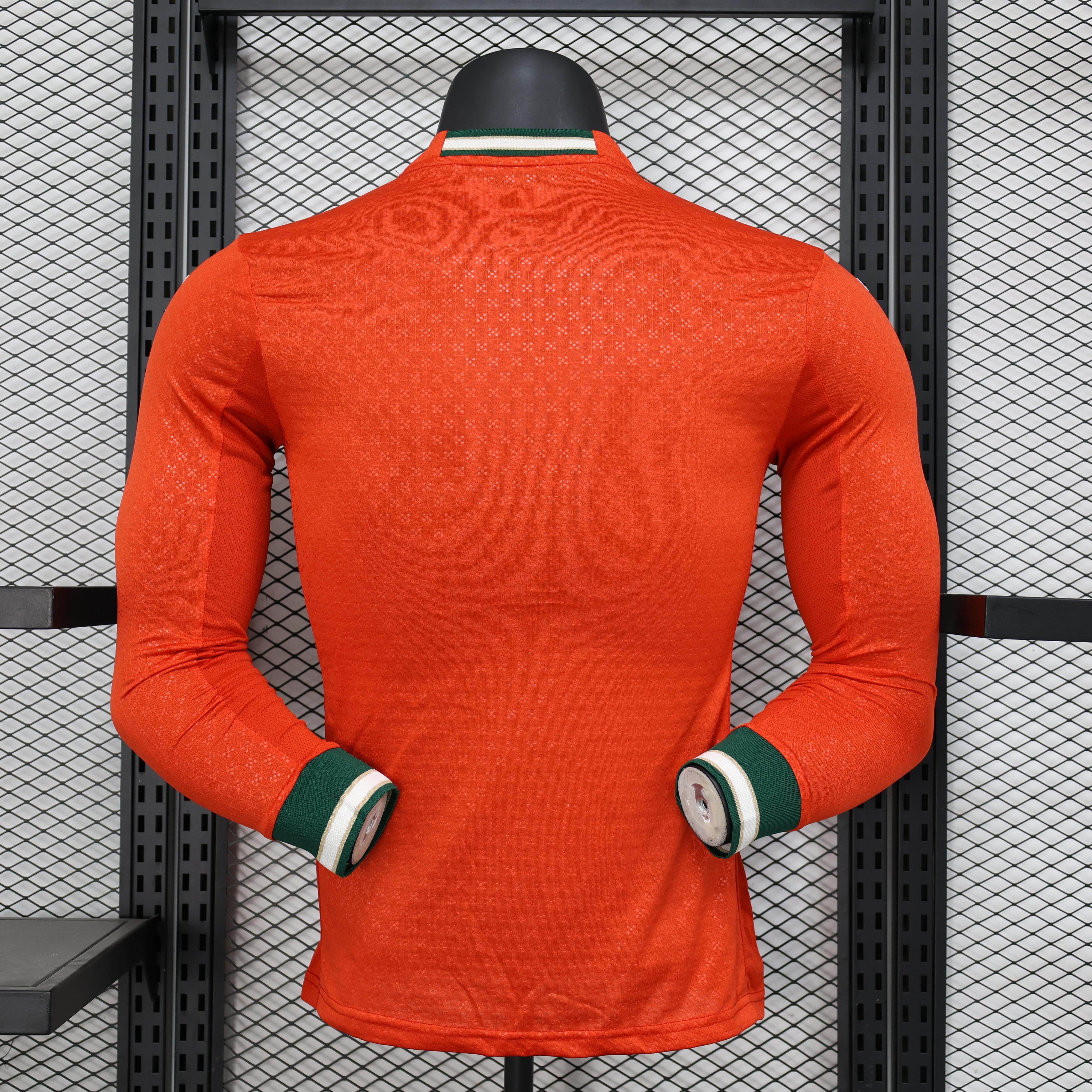 CAMISETA PORTUGAL I 2025 HOMBRE (VERSIÓN JUGADOR) MANGA LARGA - ZonaCamisetas