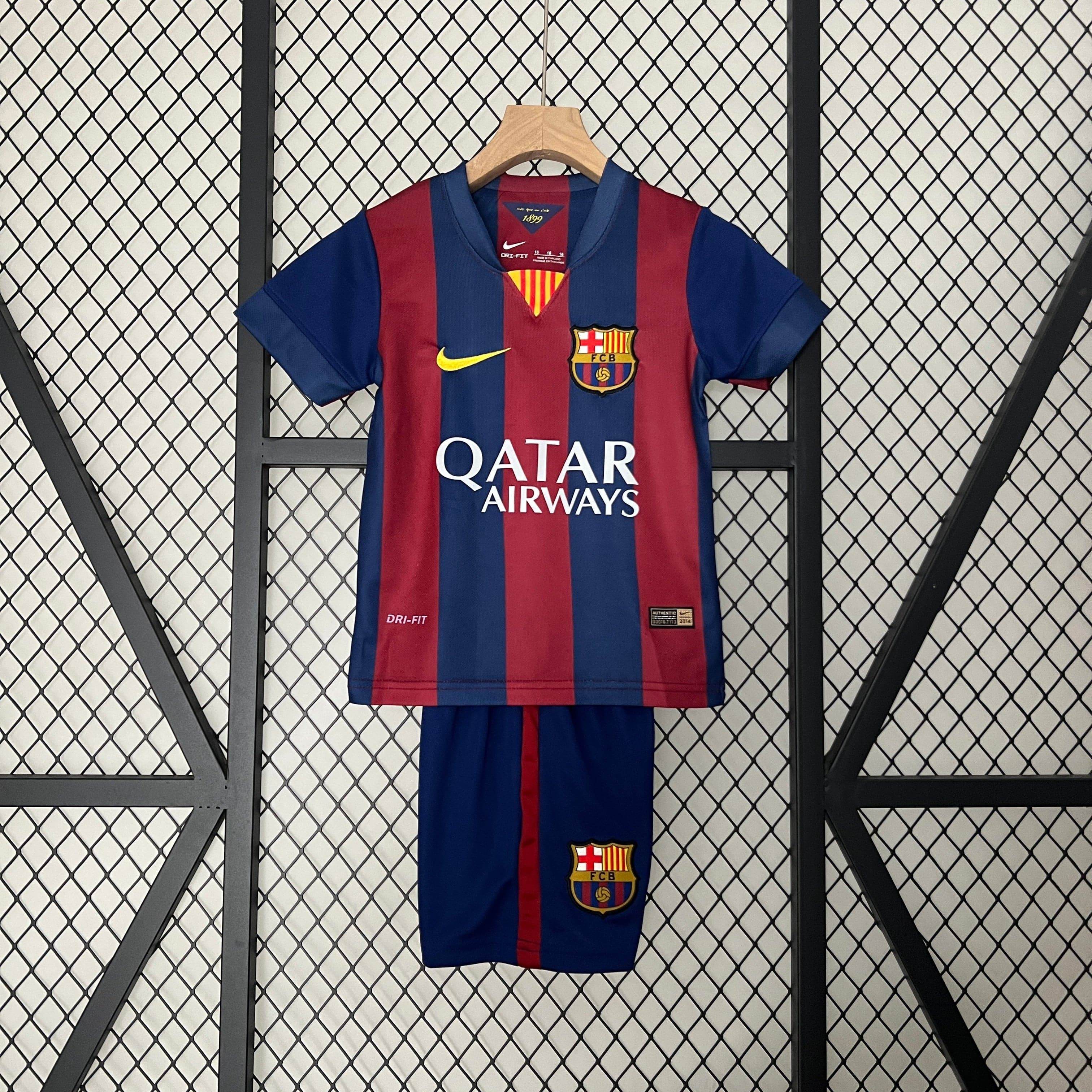CAMISETA BARCELONA I 14/15 CONJUNTO INFANTIL - ZonaCamisetas