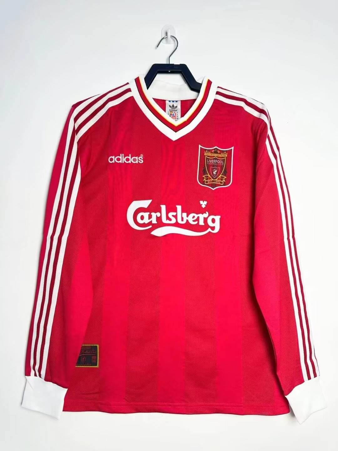 CAMISETA LIVERPOOL I 95/96 MANGA LARGA HOMBRE (RETRO) - ZonaCamisetas
