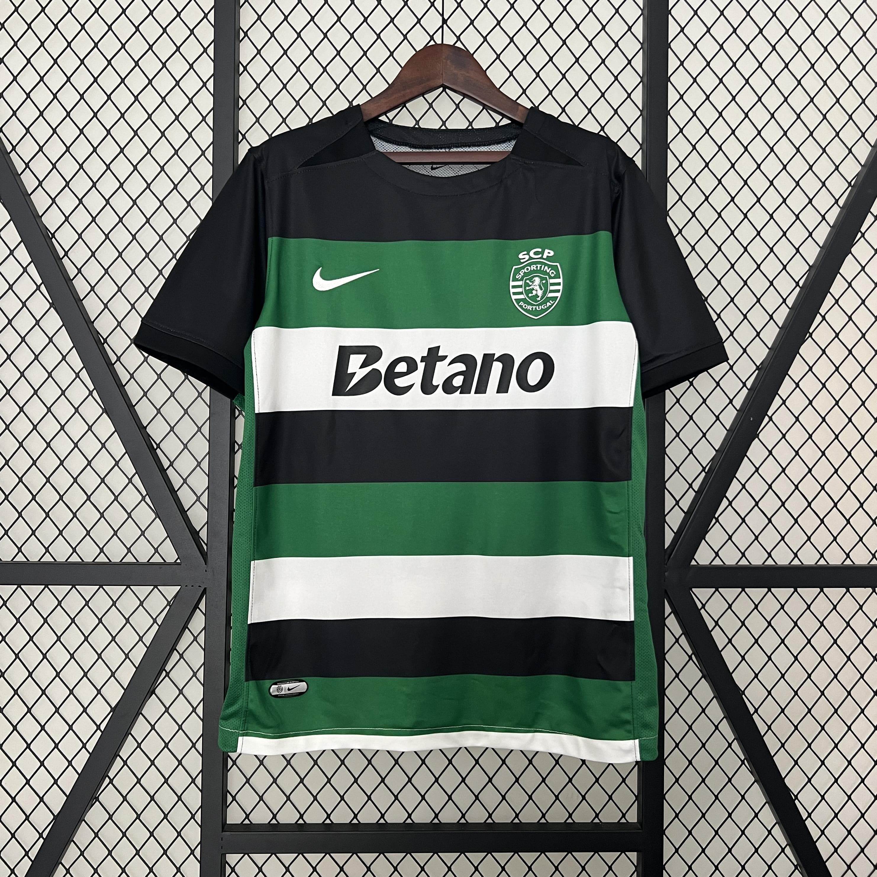 CAMISETA SPORTING LISBOA I 24/25 HOMBRE (VERSIÓN FAN) - ZonaCamisetas