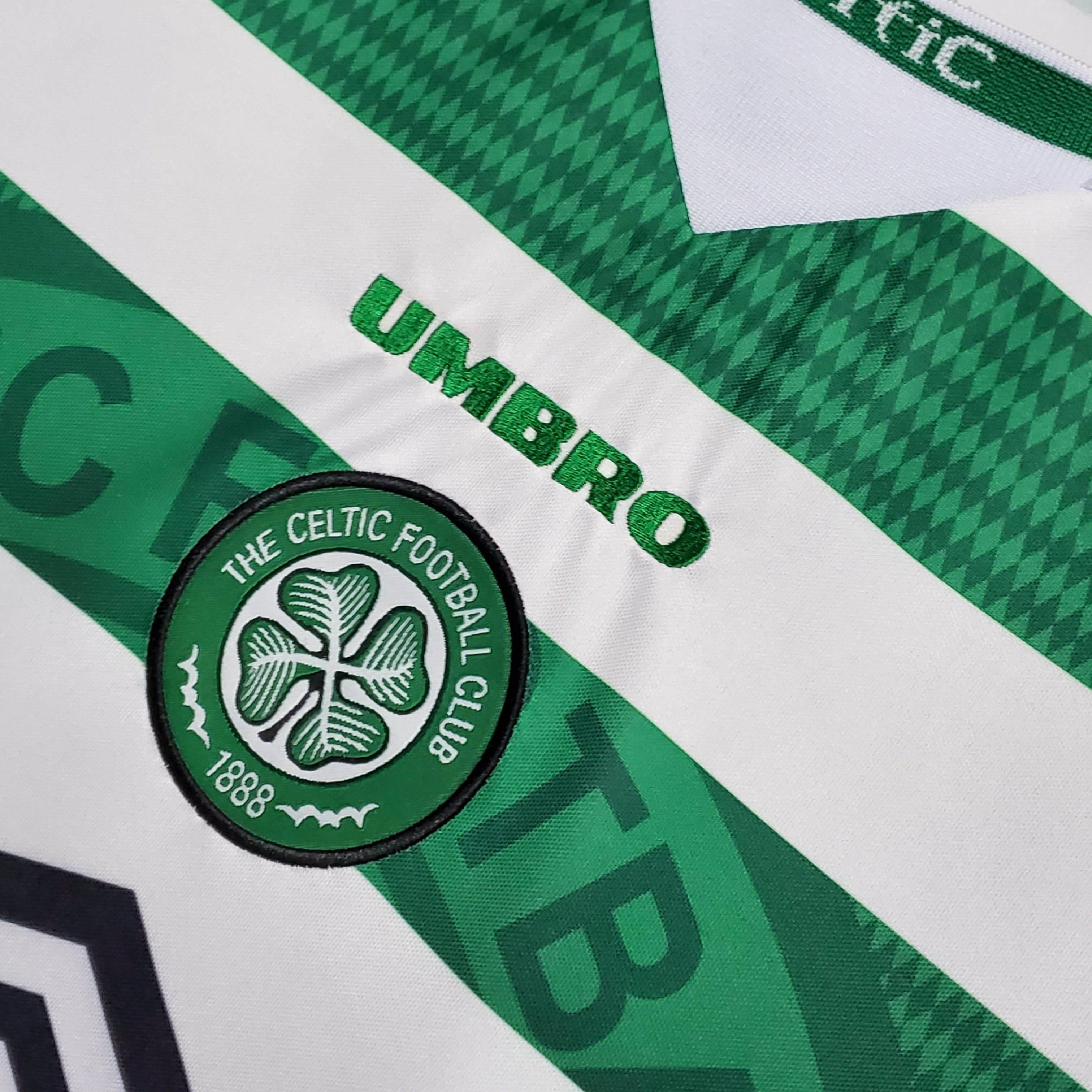 CAMISETA CELTIC I 98/99 HOMBRE (RETRO) - ZonaCamisetas