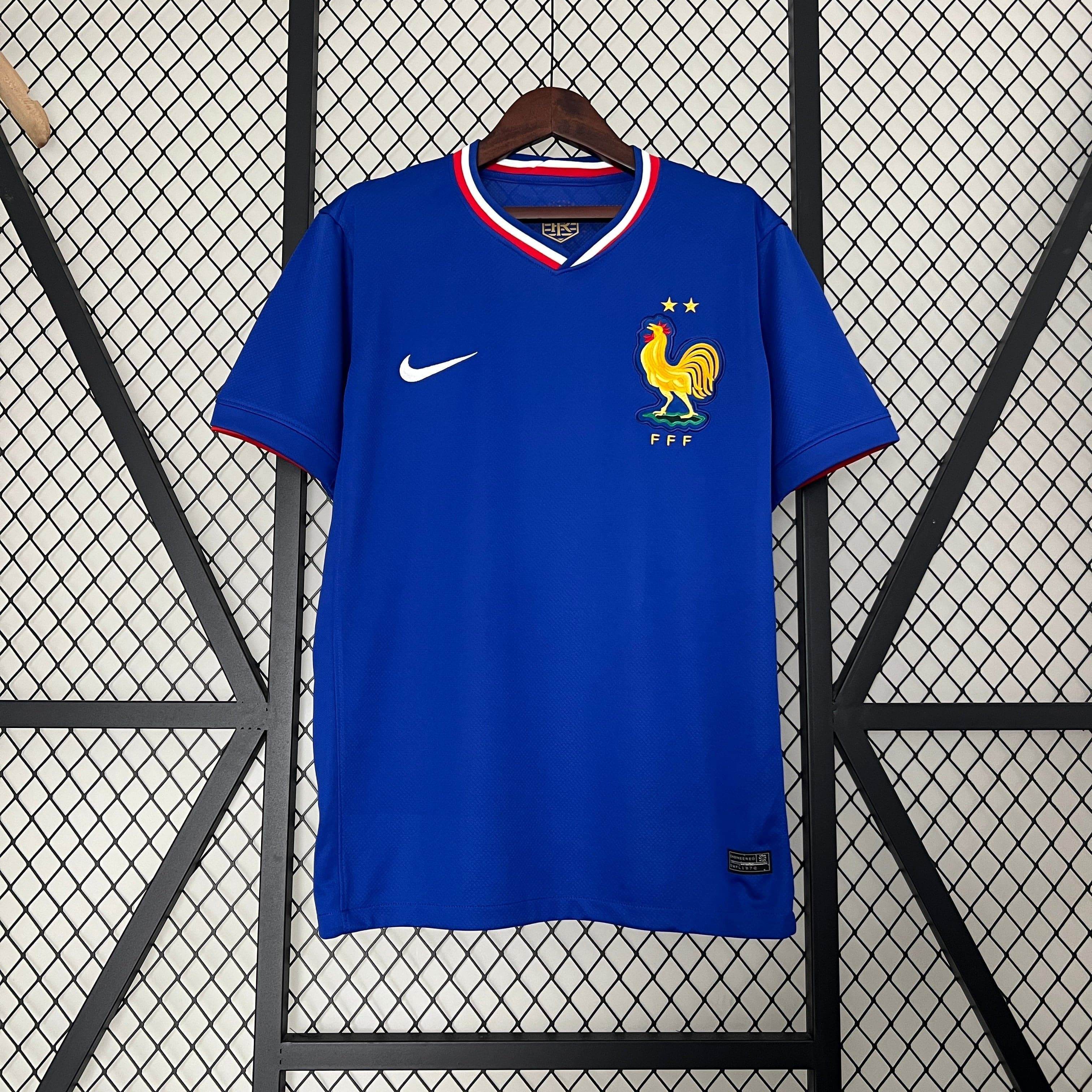 CAMISETA FRANCIA I EURO 2024 HOMBRE (VERSIÓN FAN) - ZonaCamisetas