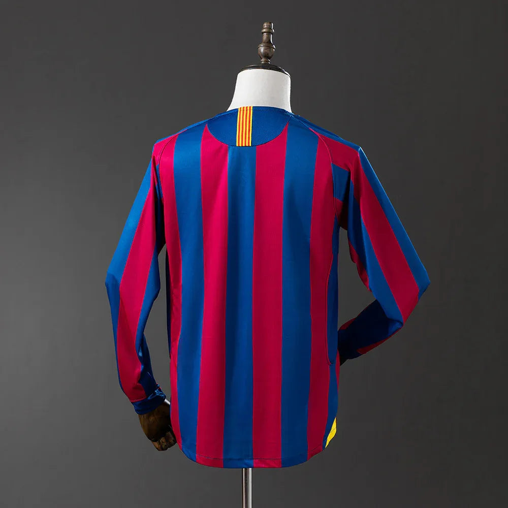 CAMISETA BARCELONA I 05/06 HOMBRE (RETRO) MANGA LARGA - ZonaCamisetas