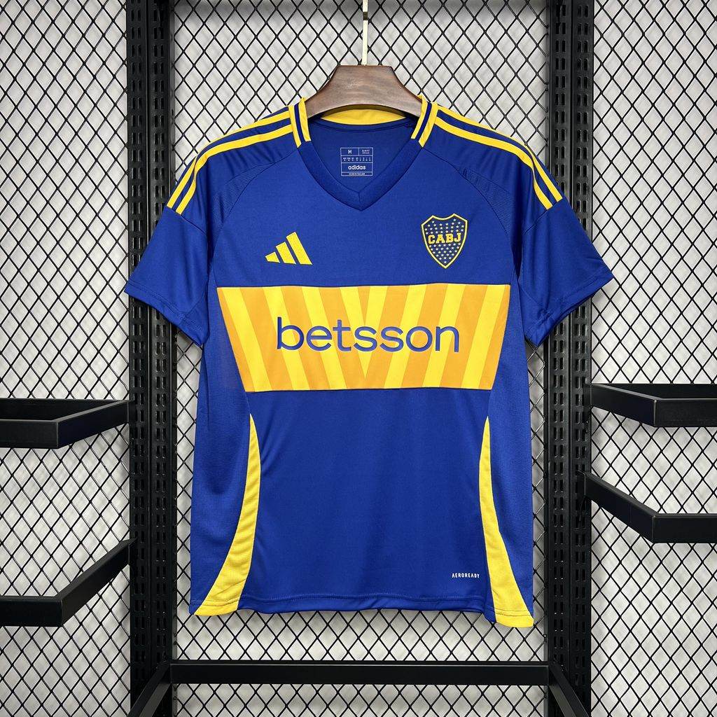CAMISETA BOCA JUNIORS I 24/25 HOMBRE (VERSIÓN FAN) - ZonaCamisetas