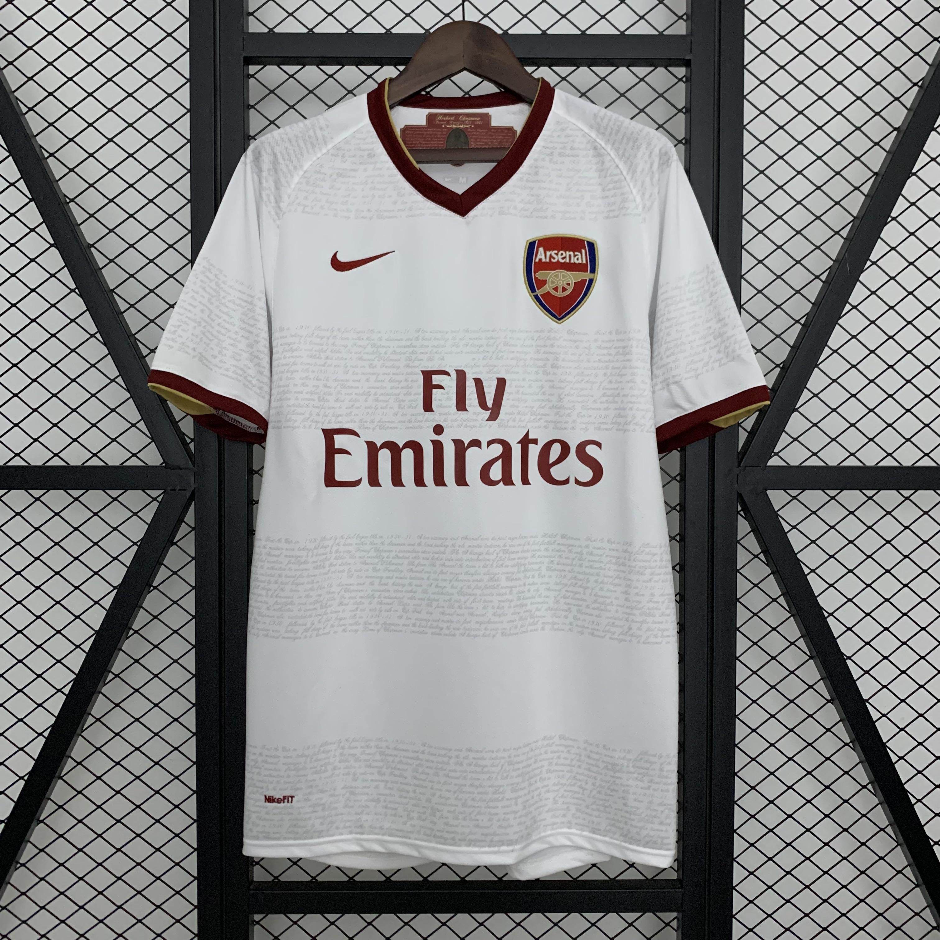 CAMISETA ARSENAL 07/08 II HOMBRE (RETRO) - ZonaCamisetas