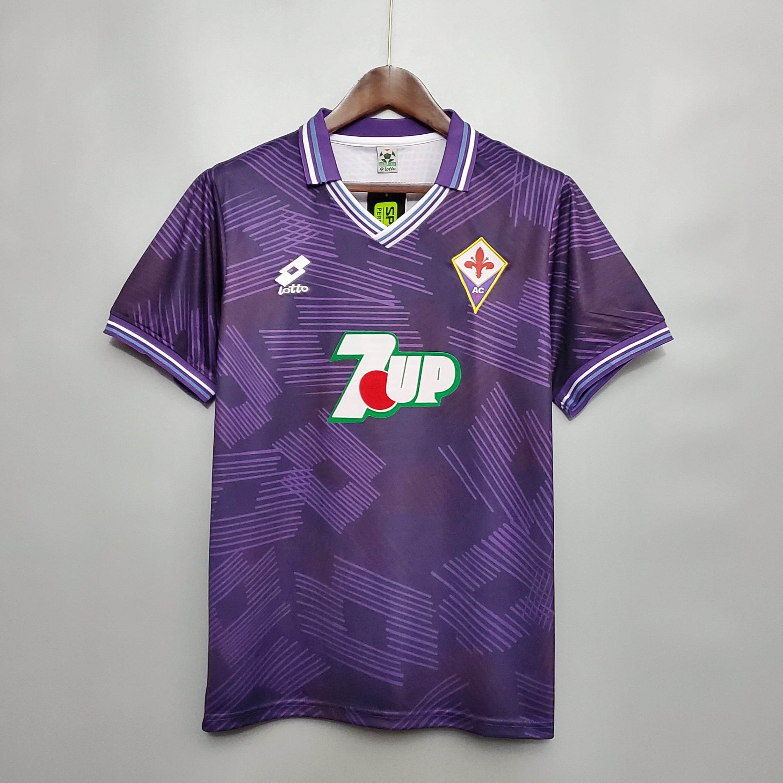 CAMISETA FIORENTINA I 92/93 HOMBRE (RETRO) - ZonaCamisetas