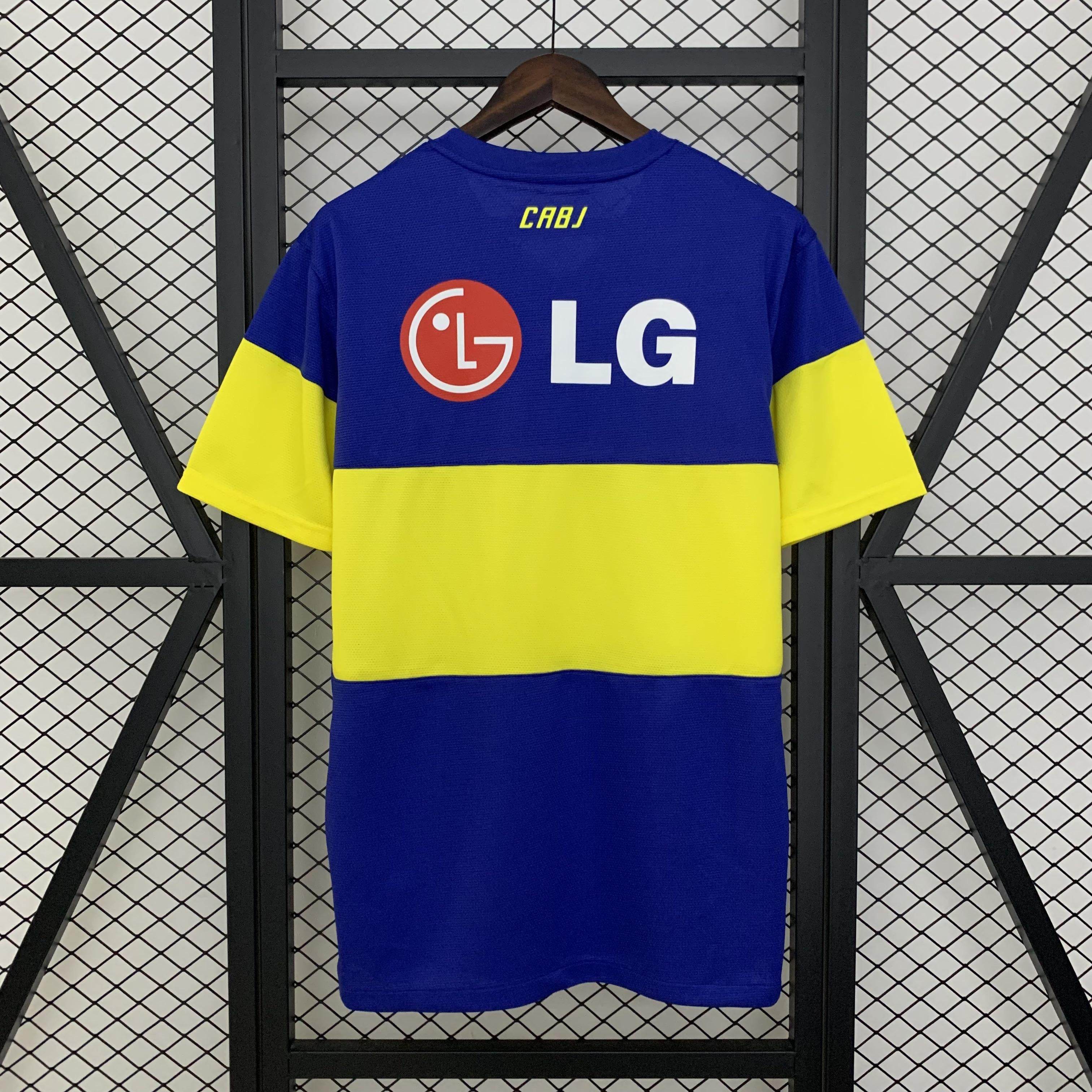 CAMISETA BOCA JUNIORS 11/12 HOMBRE (RETRO) - ZonaCamisetas