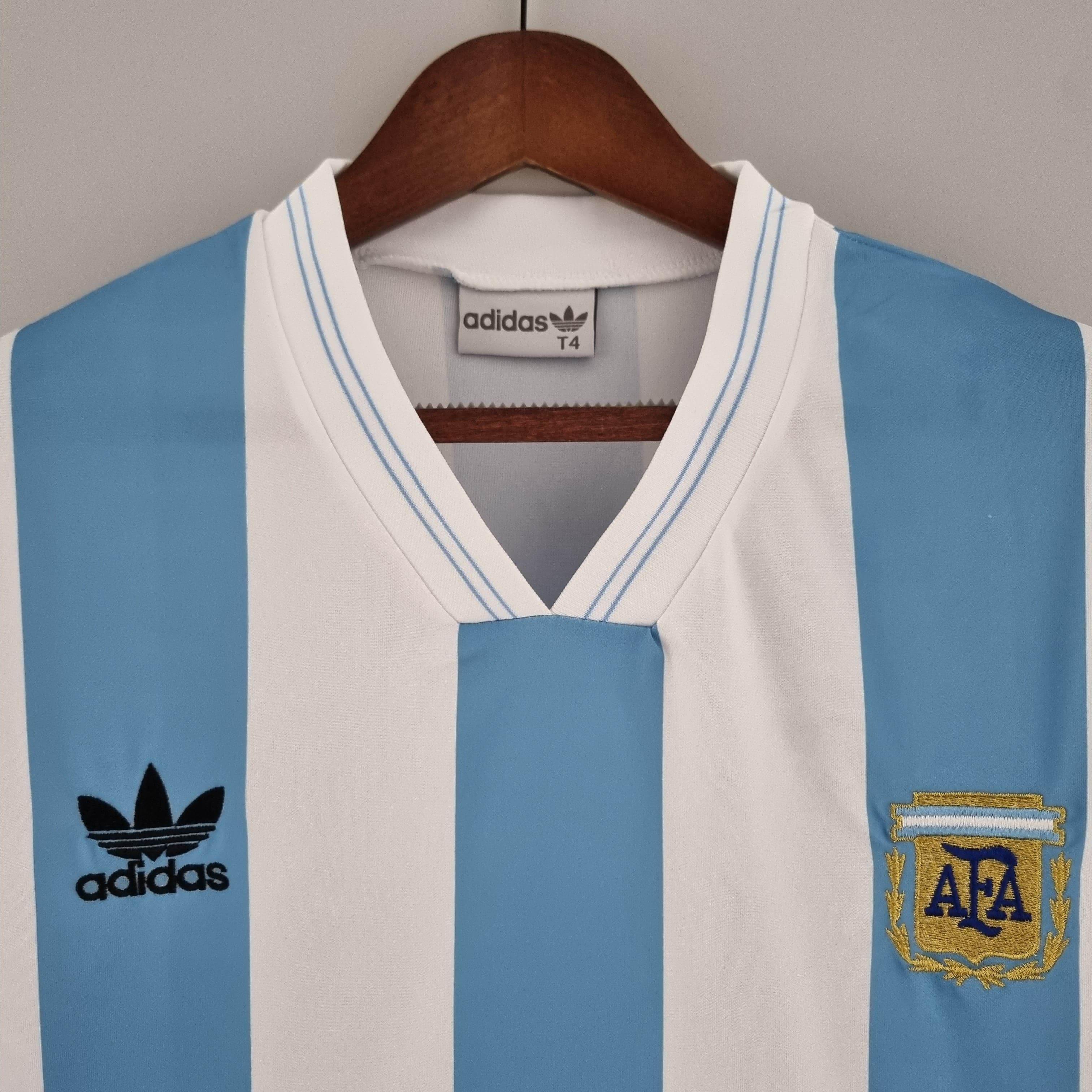 CAMISETA ARGENTINA I 92/93 HOMBRE (RETRO) - Zona Camisetas