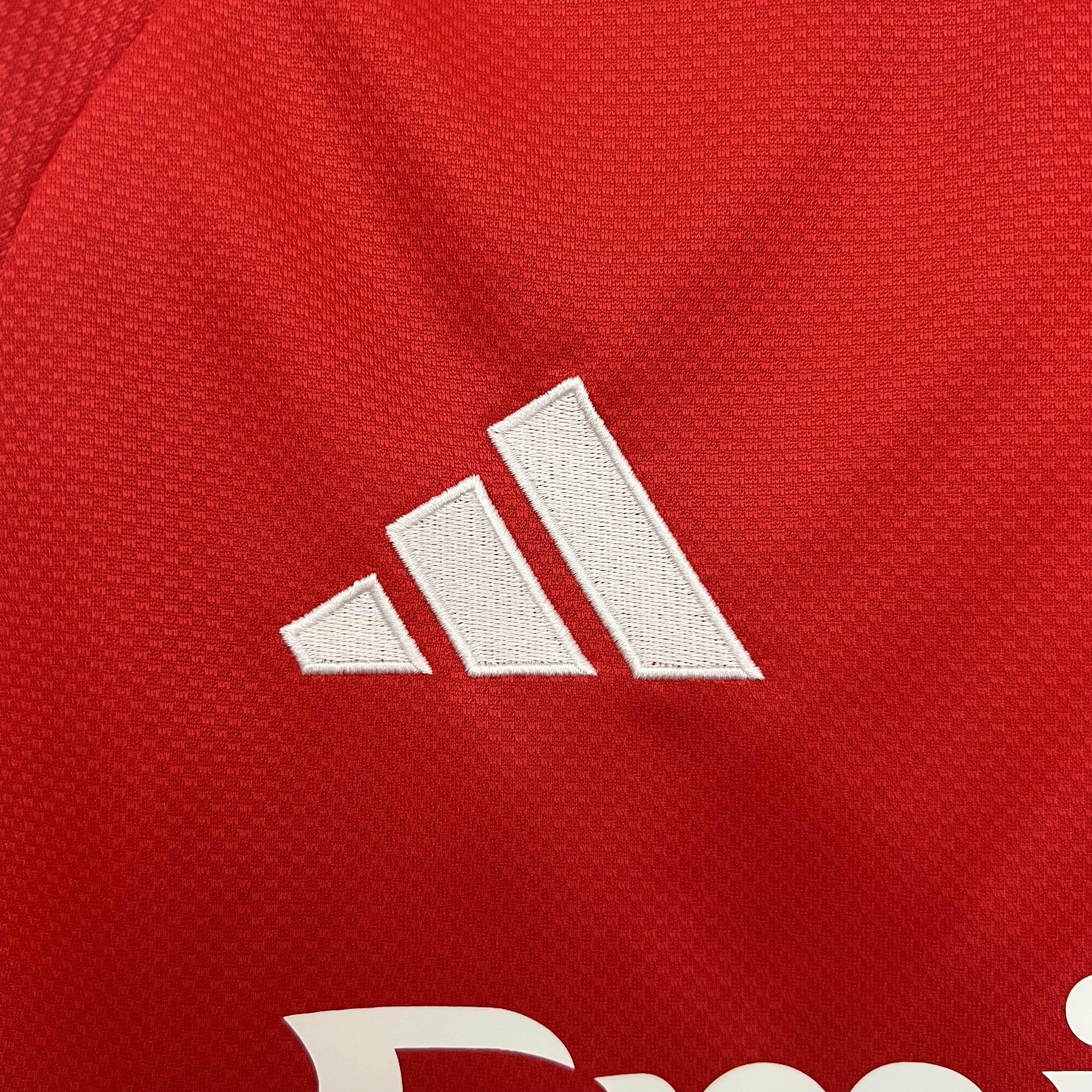 CAMISETA BENFICA I 25/26 HOMBRE (VERSIÓN FAN) MANGA LARGA - ZonaCamisetas