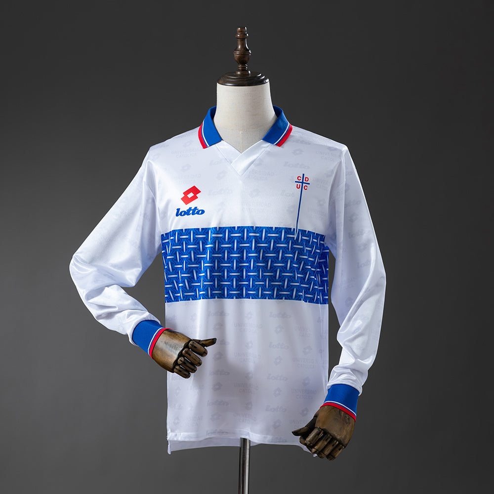 CAMISETA UNIVERSIDAD CATOLICA l MANGA LARGA 1996 HOMBRE (RETRO)