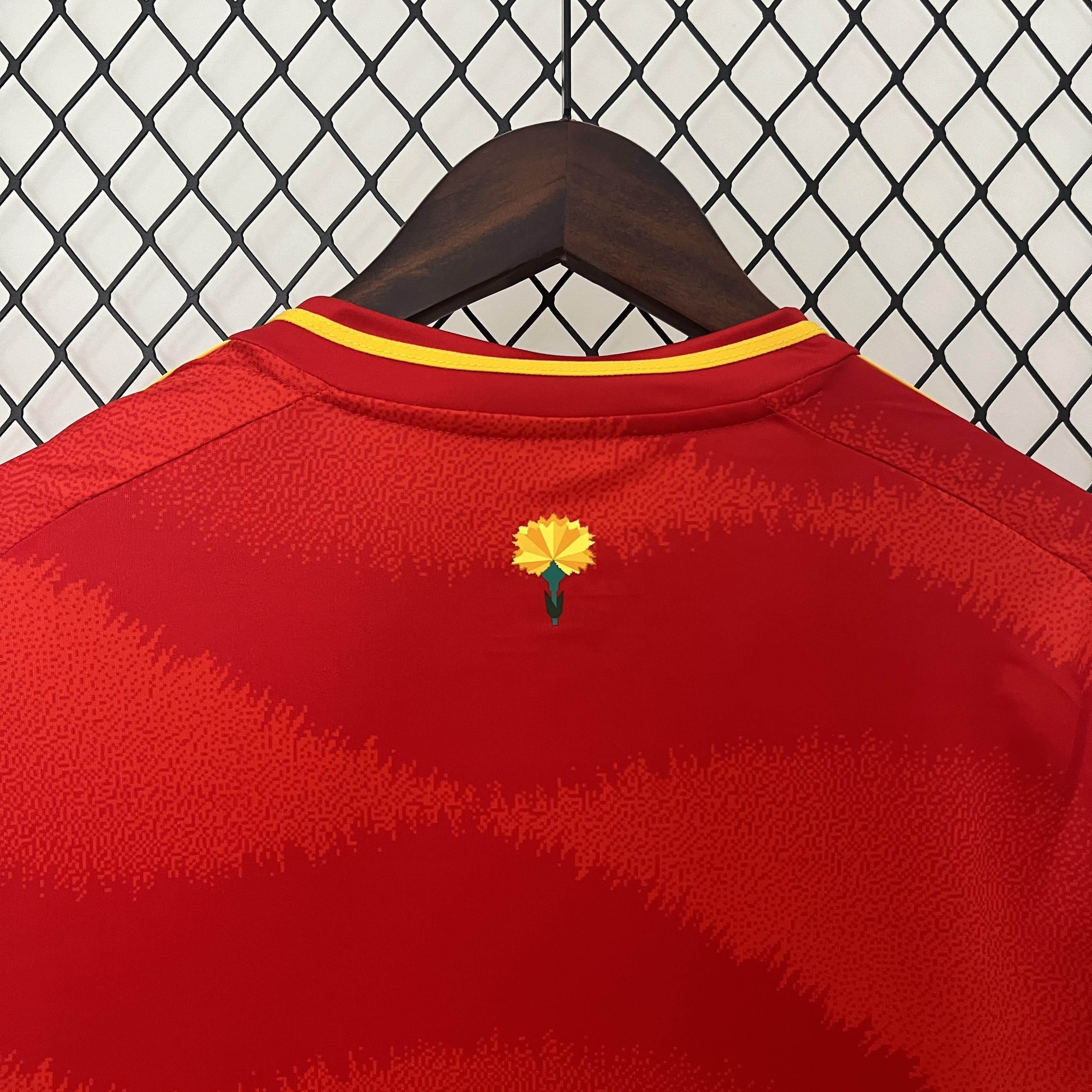 CAMISETA ESPAÑA I EURO 2024 HOMBRE (VERSIÓN FAN) - ZonaCamisetas