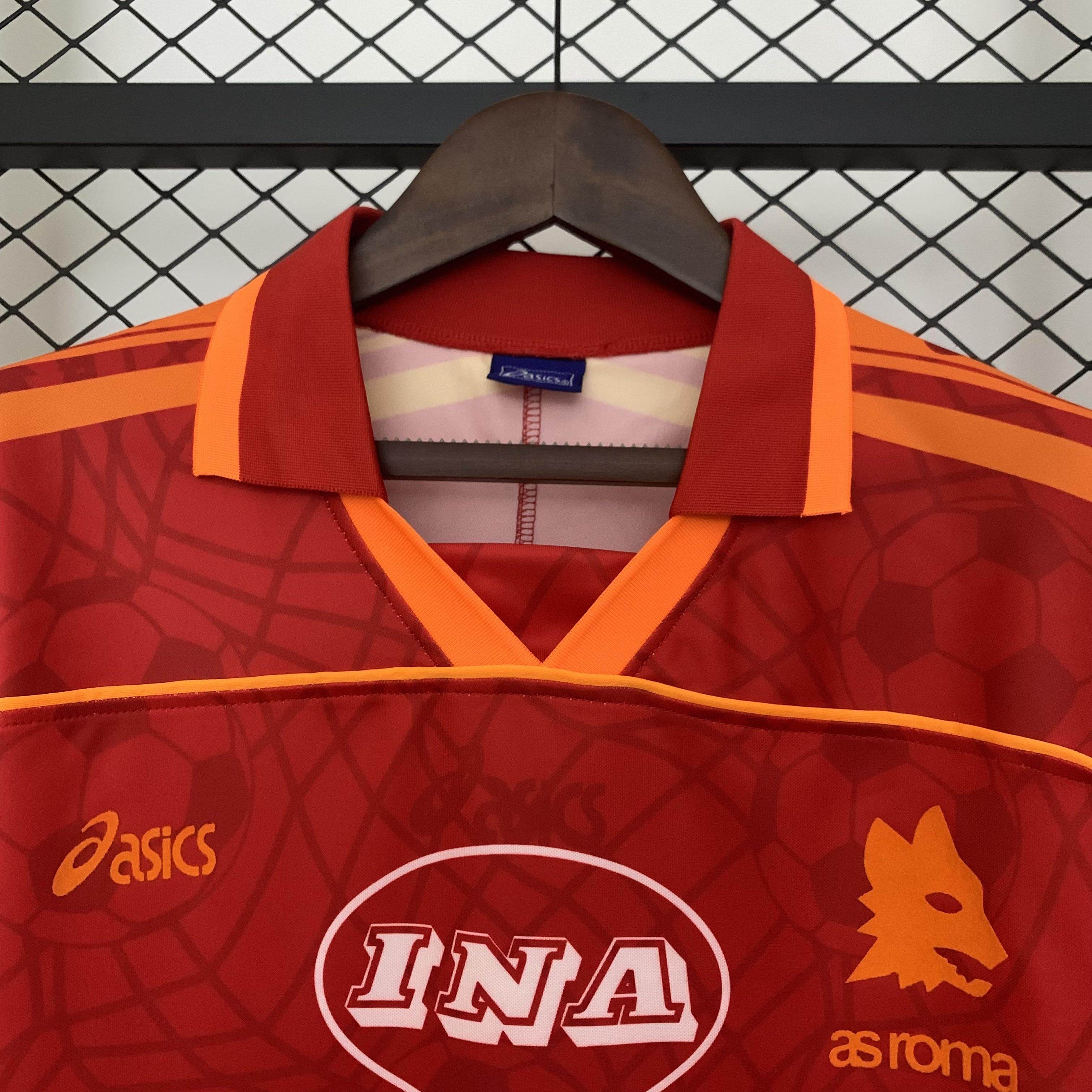 CAMISETA ROMA l 95/96 HOMBRE (RETRO) - ZonaCamisetas