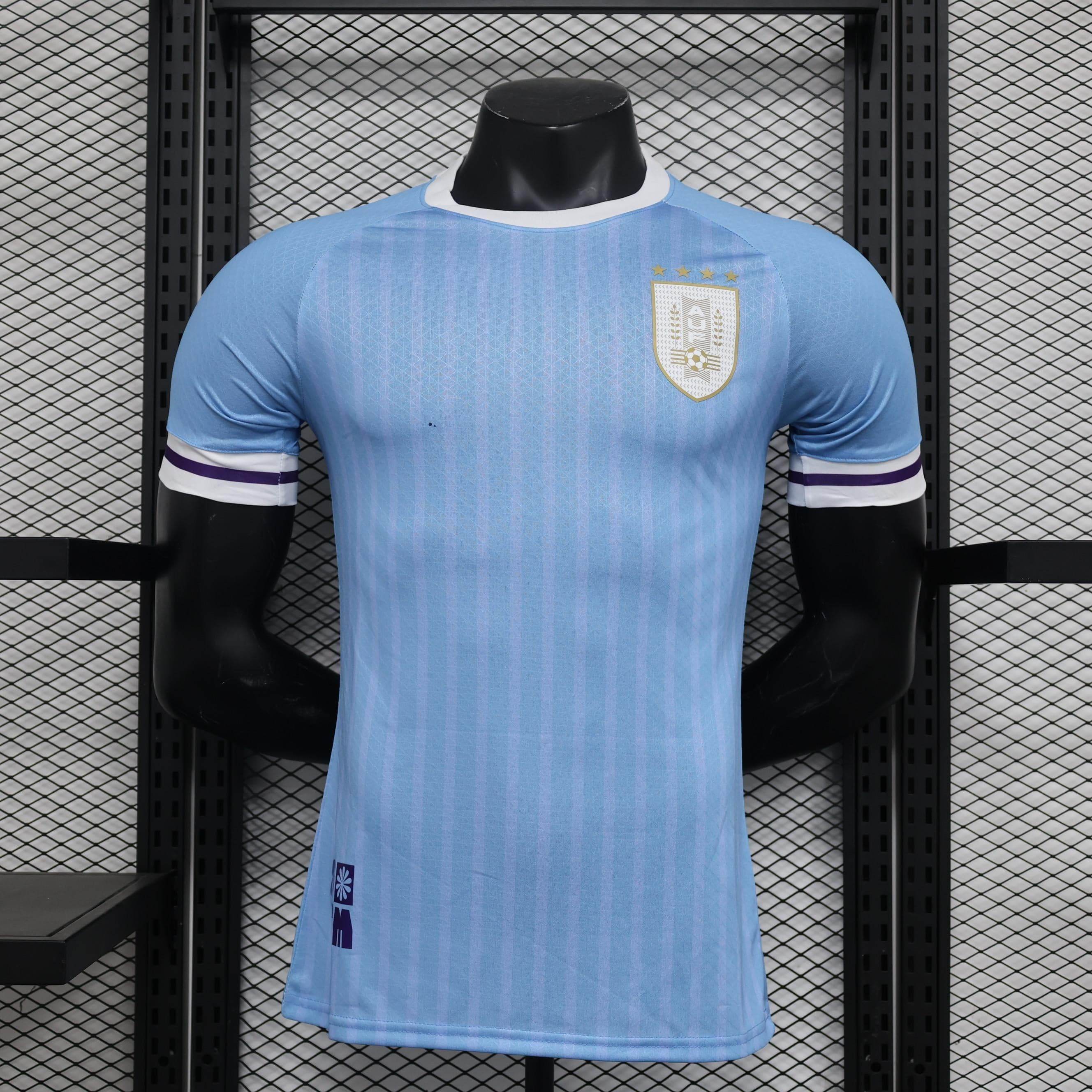 CAMISETA URUGUAY l 24 EDICIÓN ESPECIAL HOMBRE (VERSIÓN JUGADOR) - ZonaCamisetas
