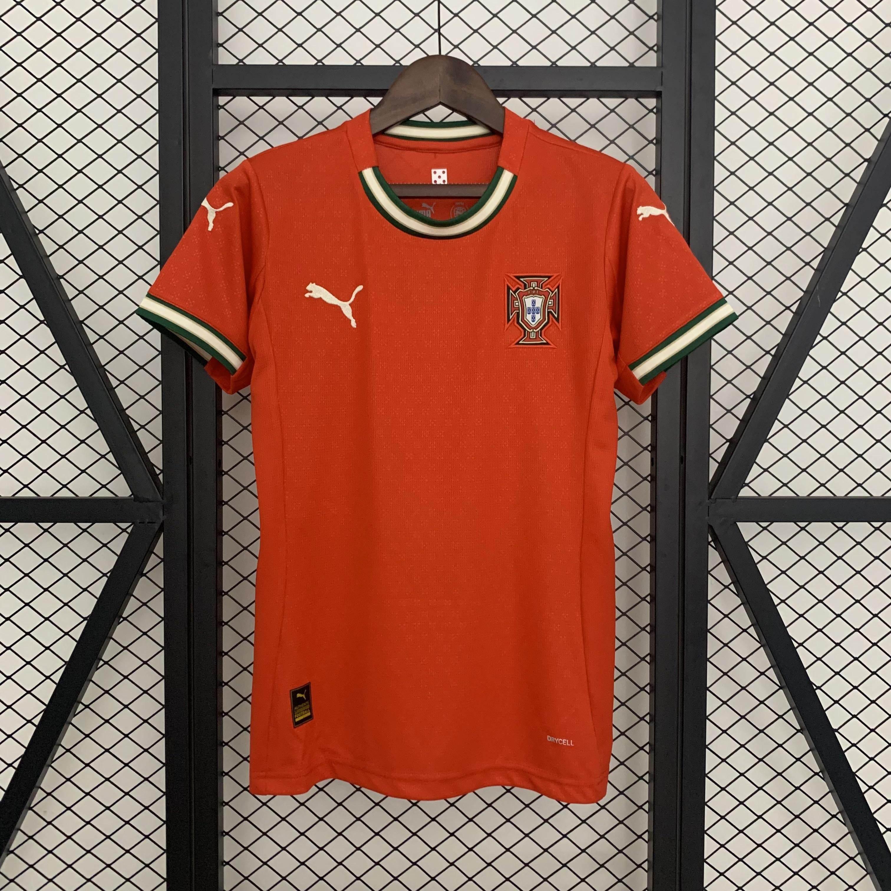 CAMISETA PORTUGAL I 25/26 MUJER (VERSIÓN FAN) - ZonaCamisetas