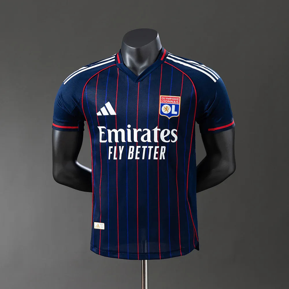 CAMISETA OLYMPIQUE DE LYON II 25/26 HOMBRE (VERSIÓN JUGADOR) - ZonaCamisetas