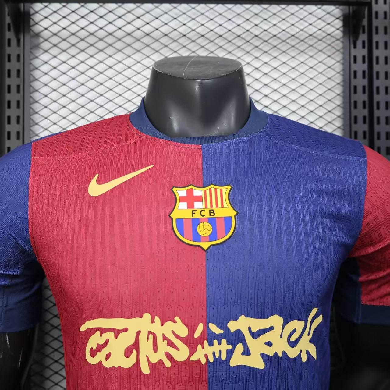 CAMISETA BARCELONA I 24/25 HOMBRE (VERSIÓN JUGADOR) - ZonaCamisetas