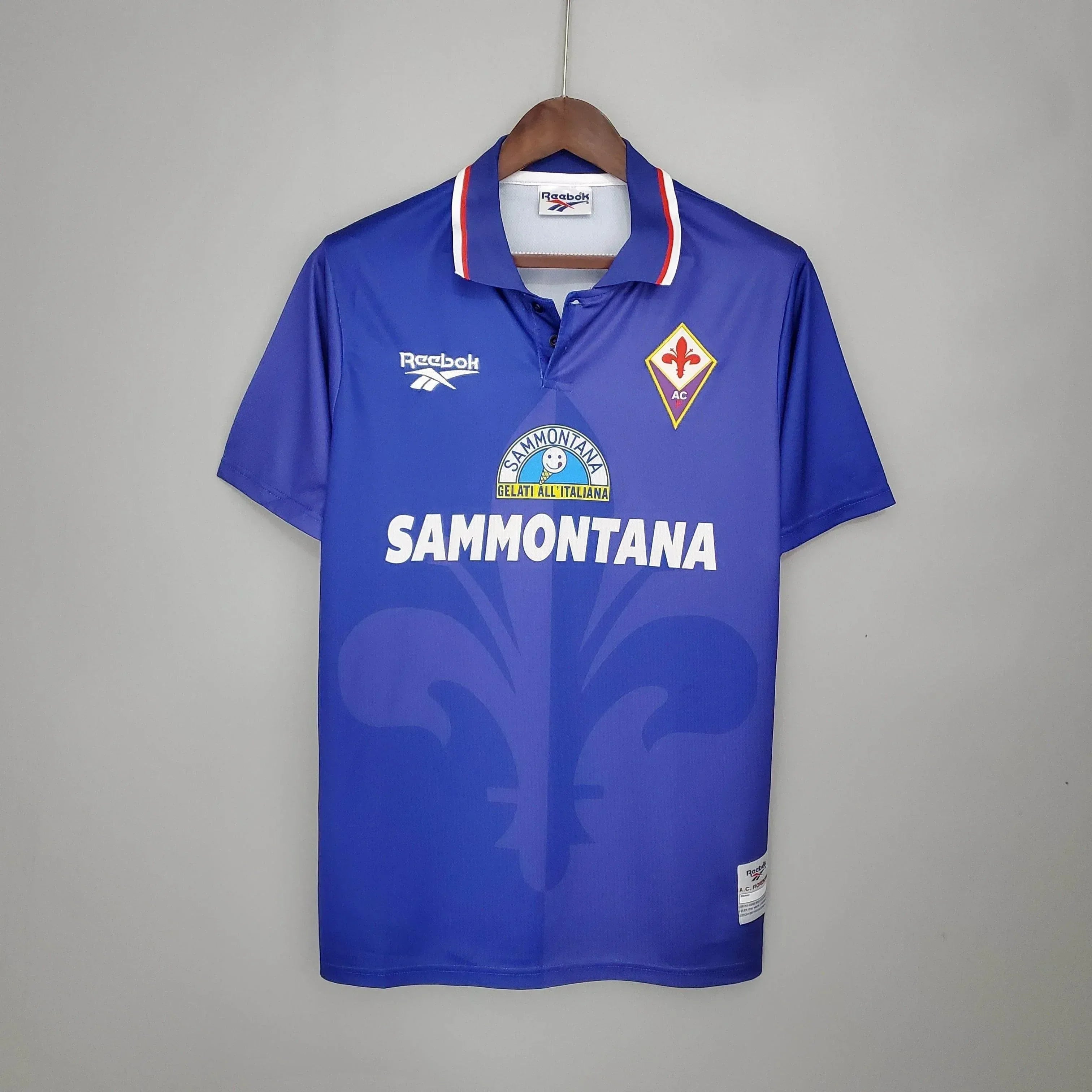 CAMISETA FIORENTINA I 95/96 HOMBRE (RETRO) - Zona Camisetas