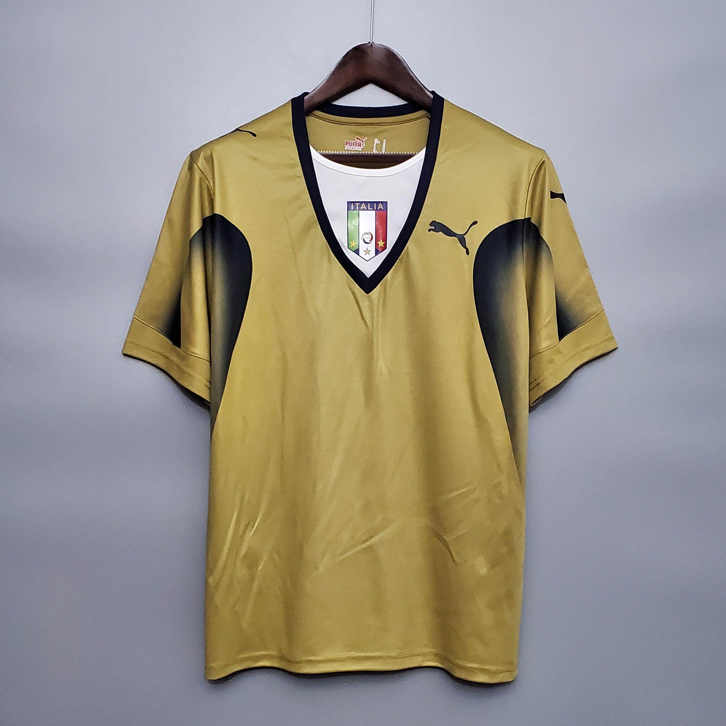 CAMISETA ITALIA IlI MUNDIAL 2006 PORTERO HOMBRE (RETRO) - ZonaCamisetas
