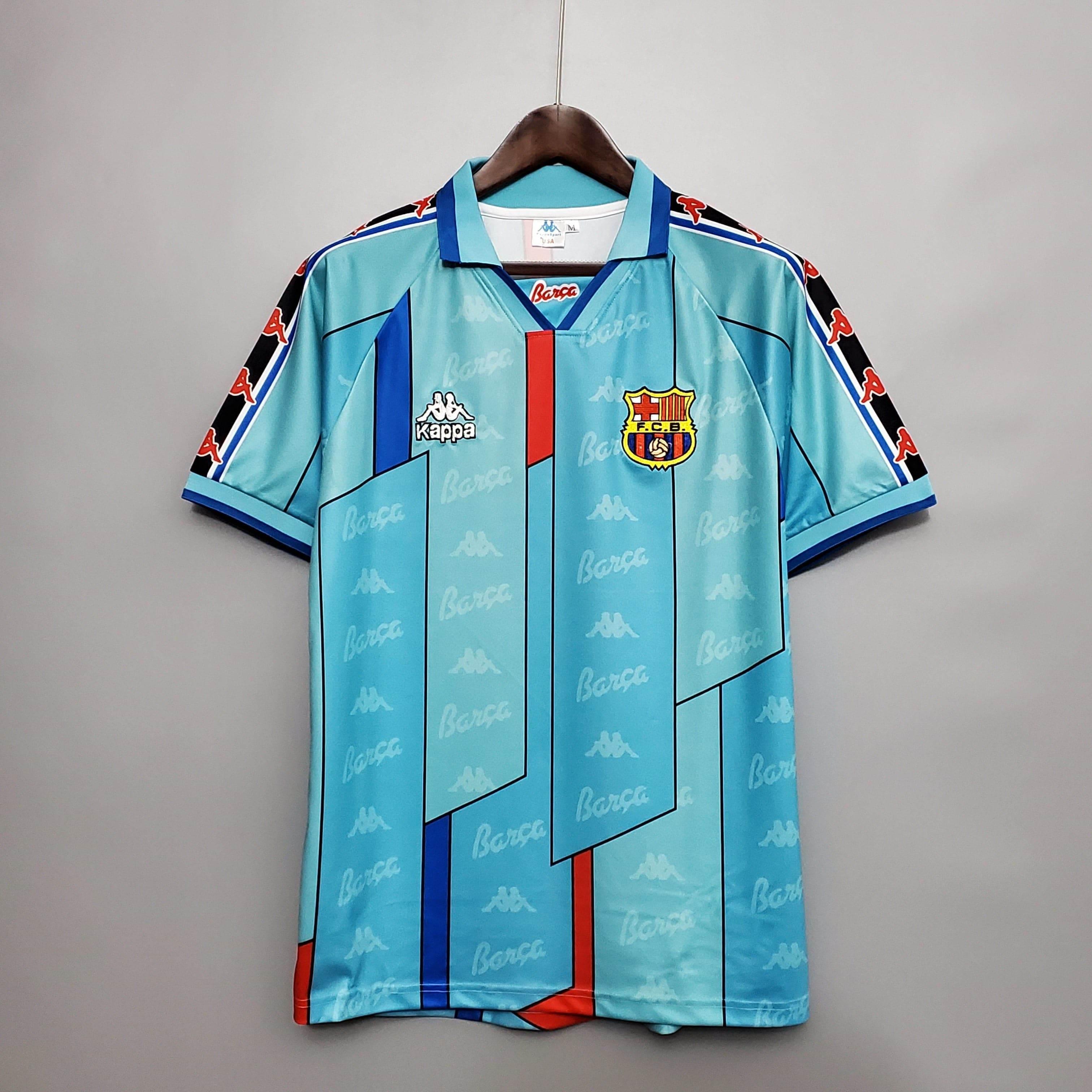 CAMISETA BARCELONA II 96/97 HOMBRE (RETRO) - ZonaCamisetas