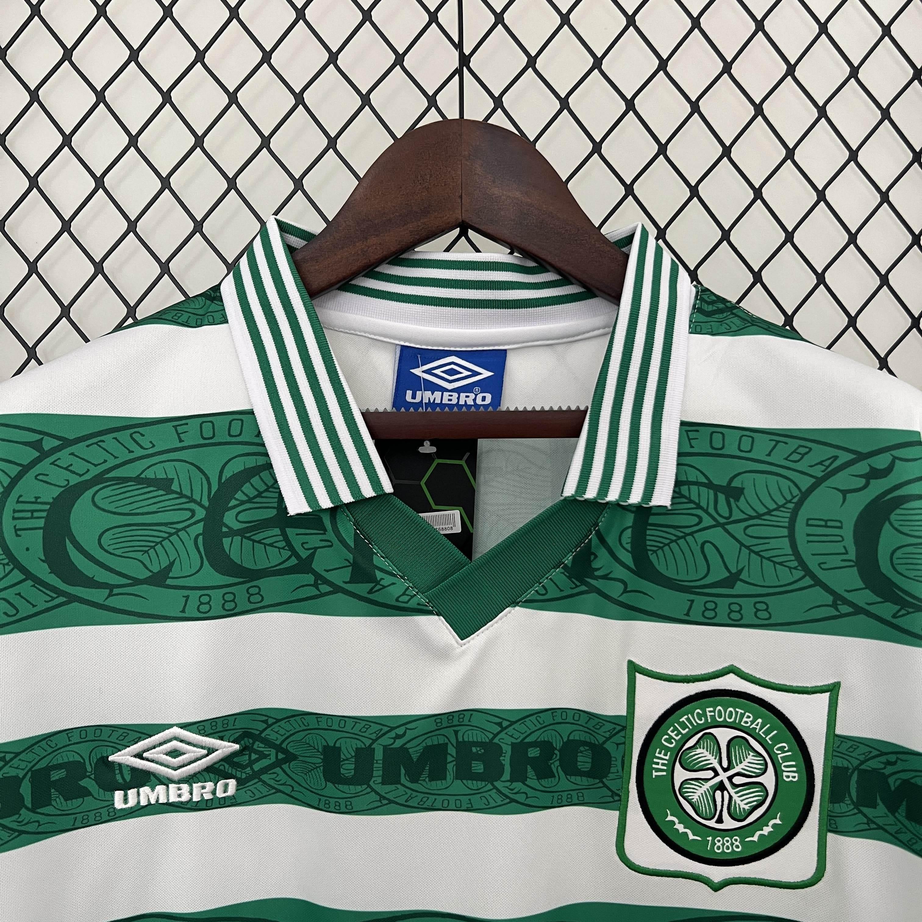 CAMISETA CELTIC I 95/97 HOMBRE (RETRO) - ZonaCamisetas