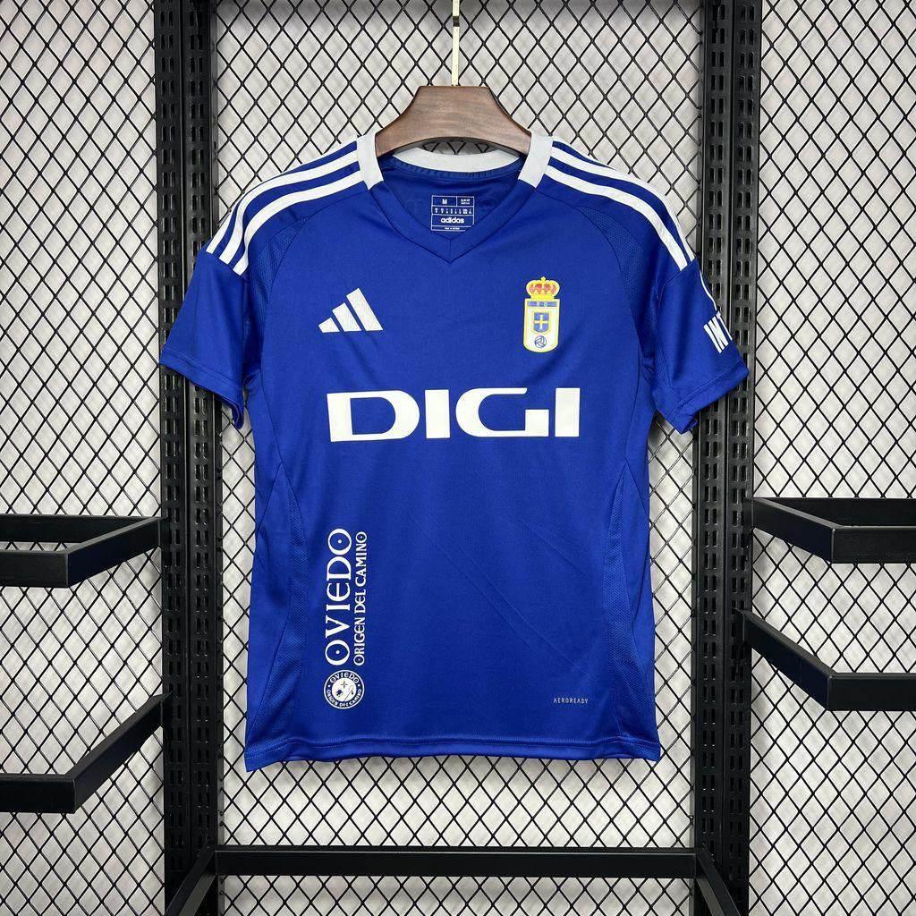 CAMISETA REAL OVIEDO I 24/25 HOMBRE (VERSIÓN FAN) - ZonaCamisetas