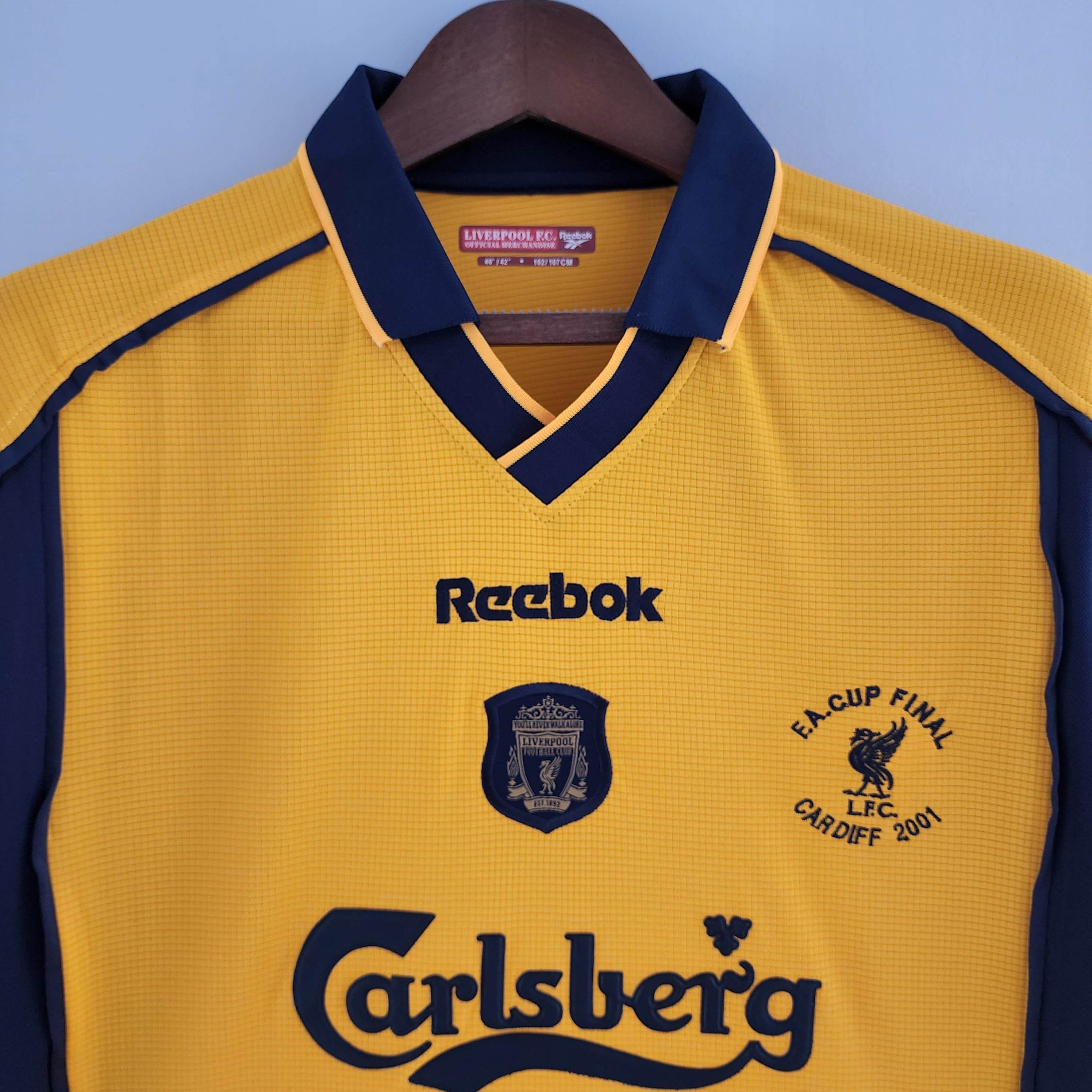 CAMISETA LIVERPOOL II 00/01 HOMBRE (RETRO) - ZonaCamisetas