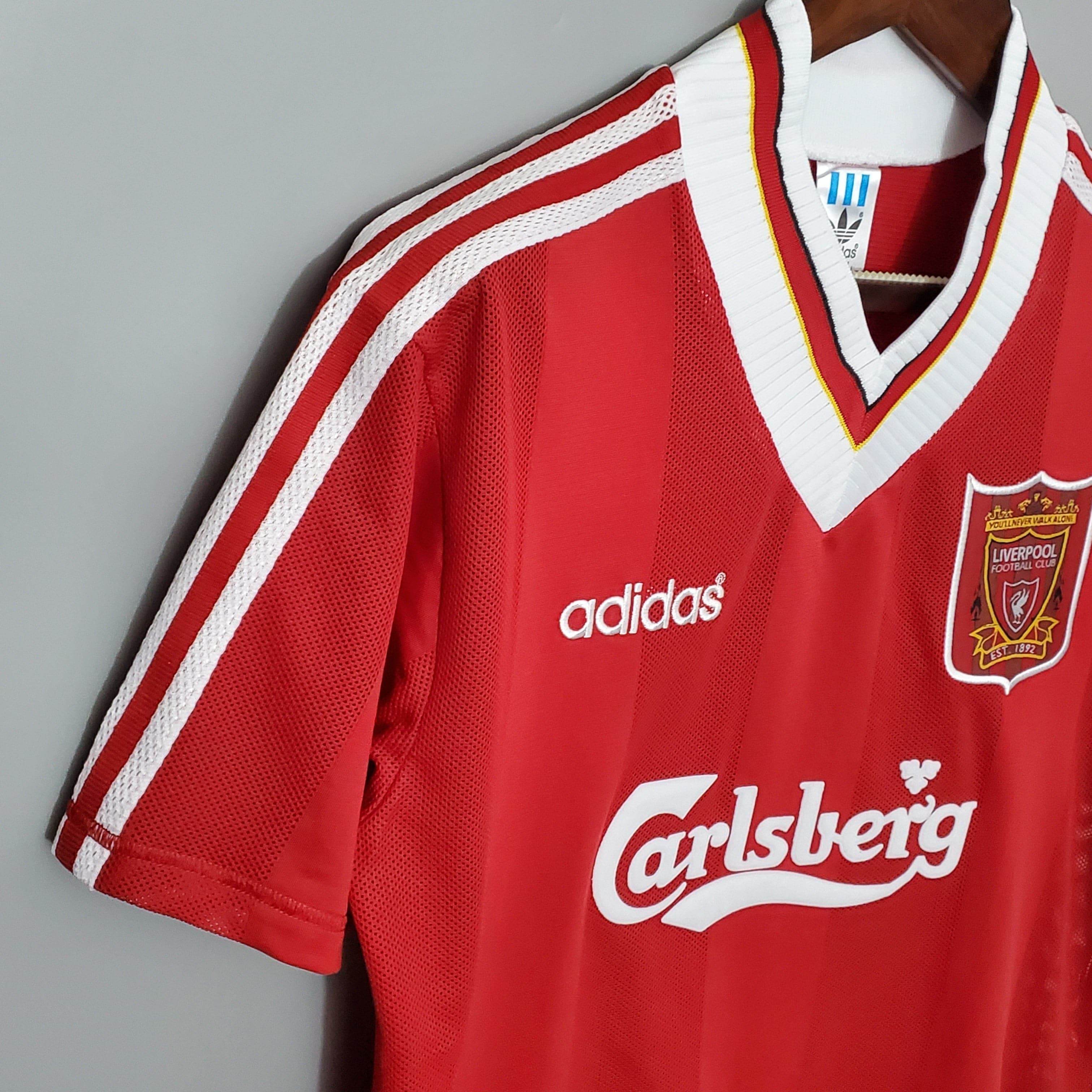 CAMISETA LIVERPOOL I 95/96 HOMBRE (RETRO) - ZonaCamisetas
