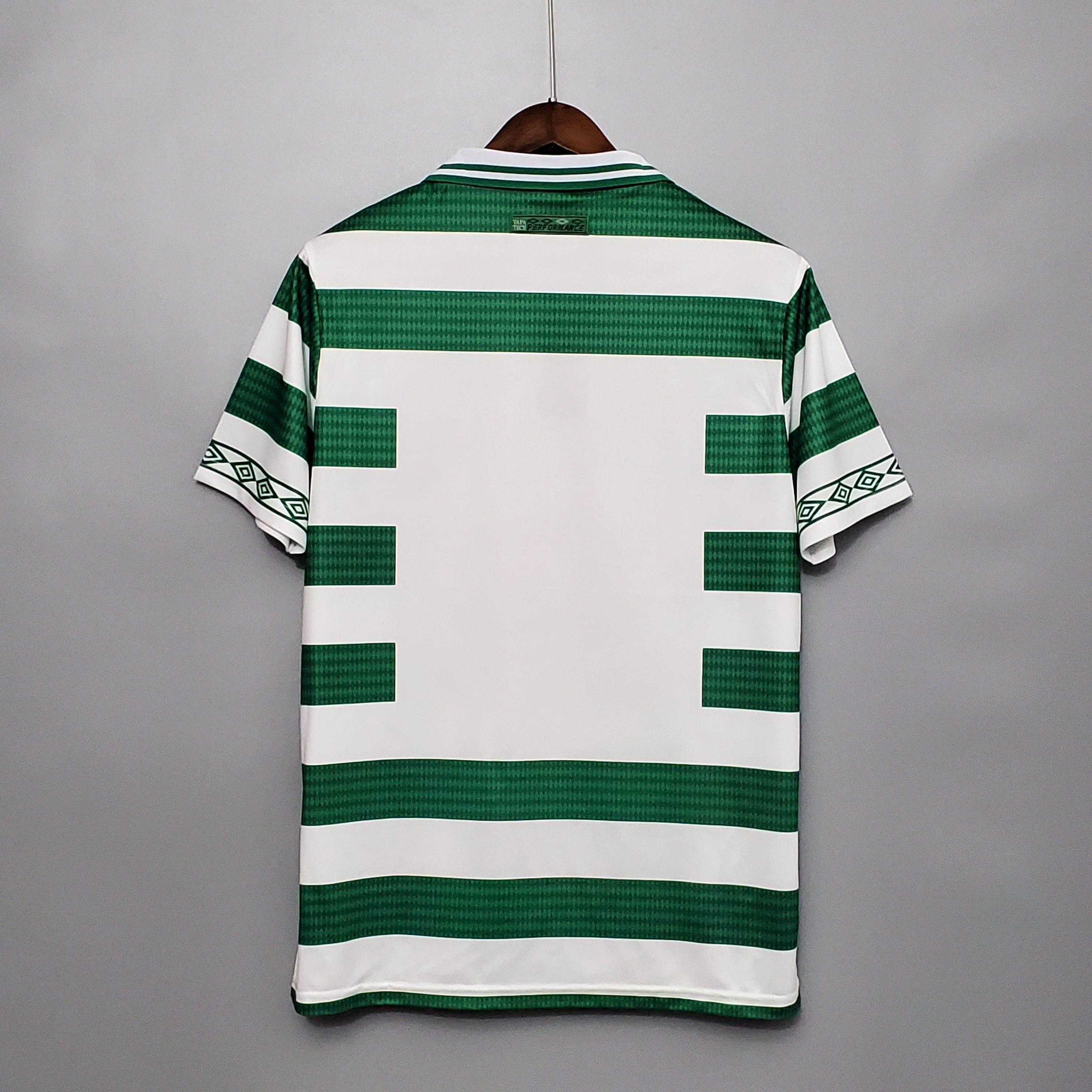 CAMISETA CELTIC I 98/99 HOMBRE (RETRO) - ZonaCamisetas