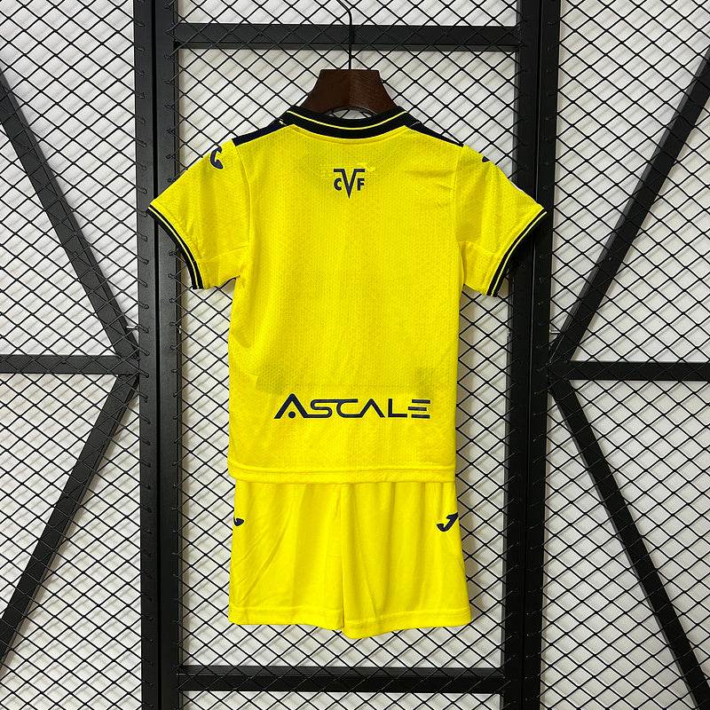 CAMISETA VILLARREAL I 24/25 CONJUNTO INFANTIL - ZonaCamisetas