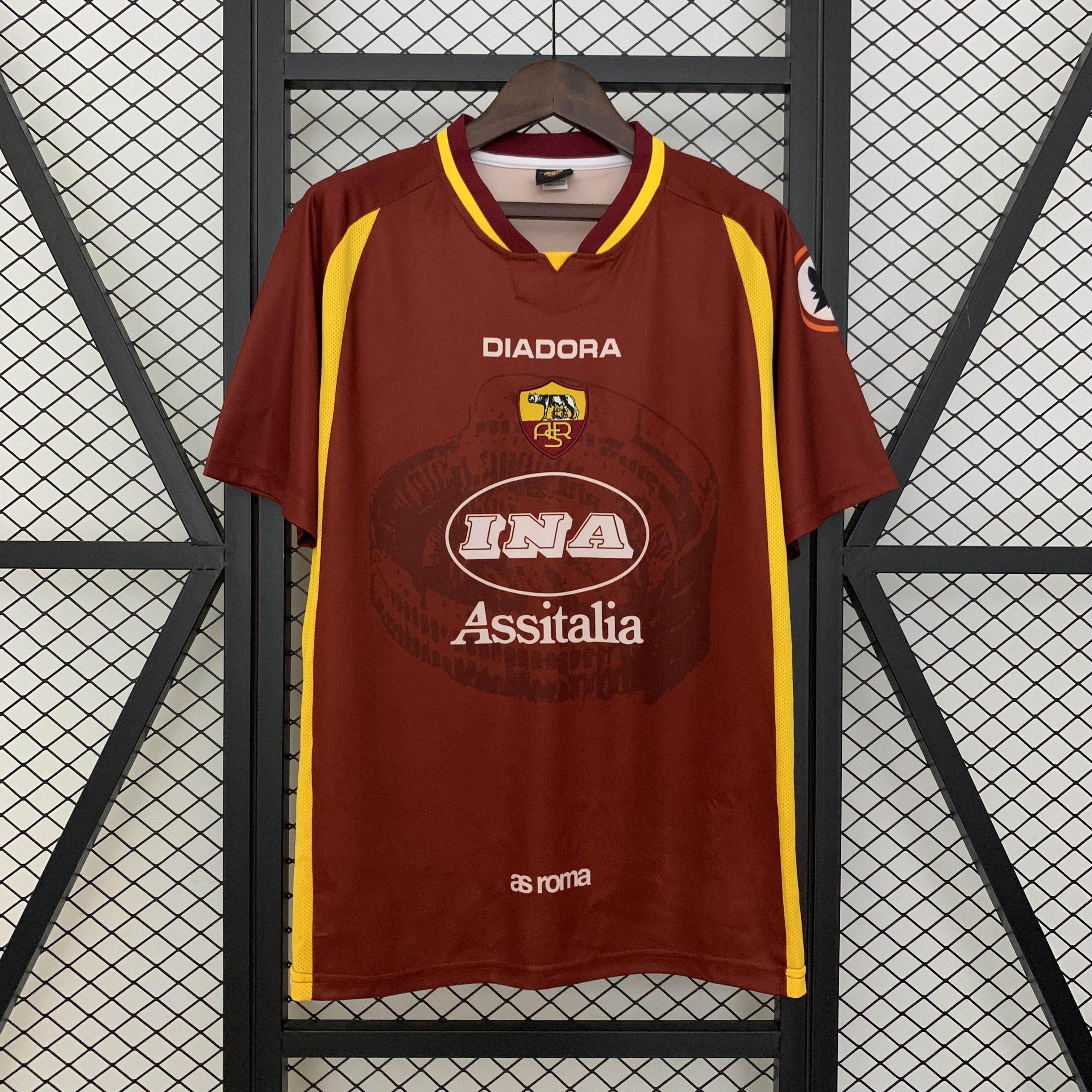 CAMISETA ROMA l 97/98 HOMBRE (RETRO) - ZonaCamisetas