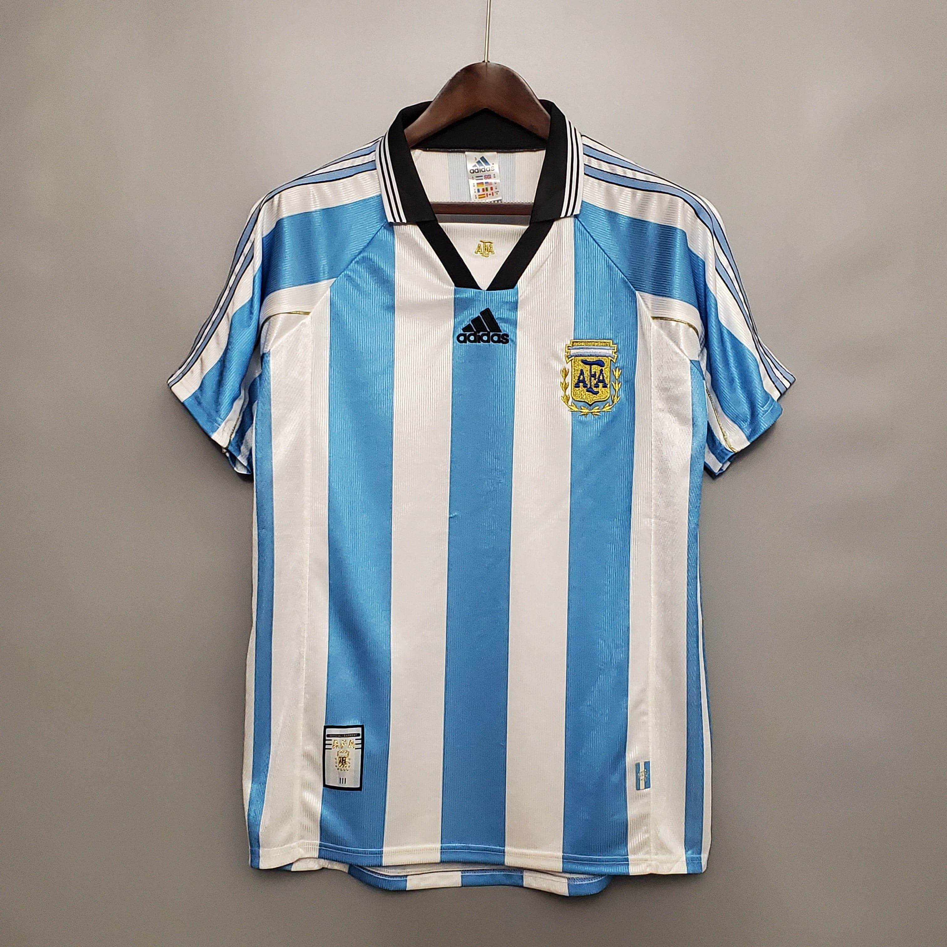 CAMISETA ARGENTINA I 98/99 HOMBRE (RETRO) - ZonaCamisetas