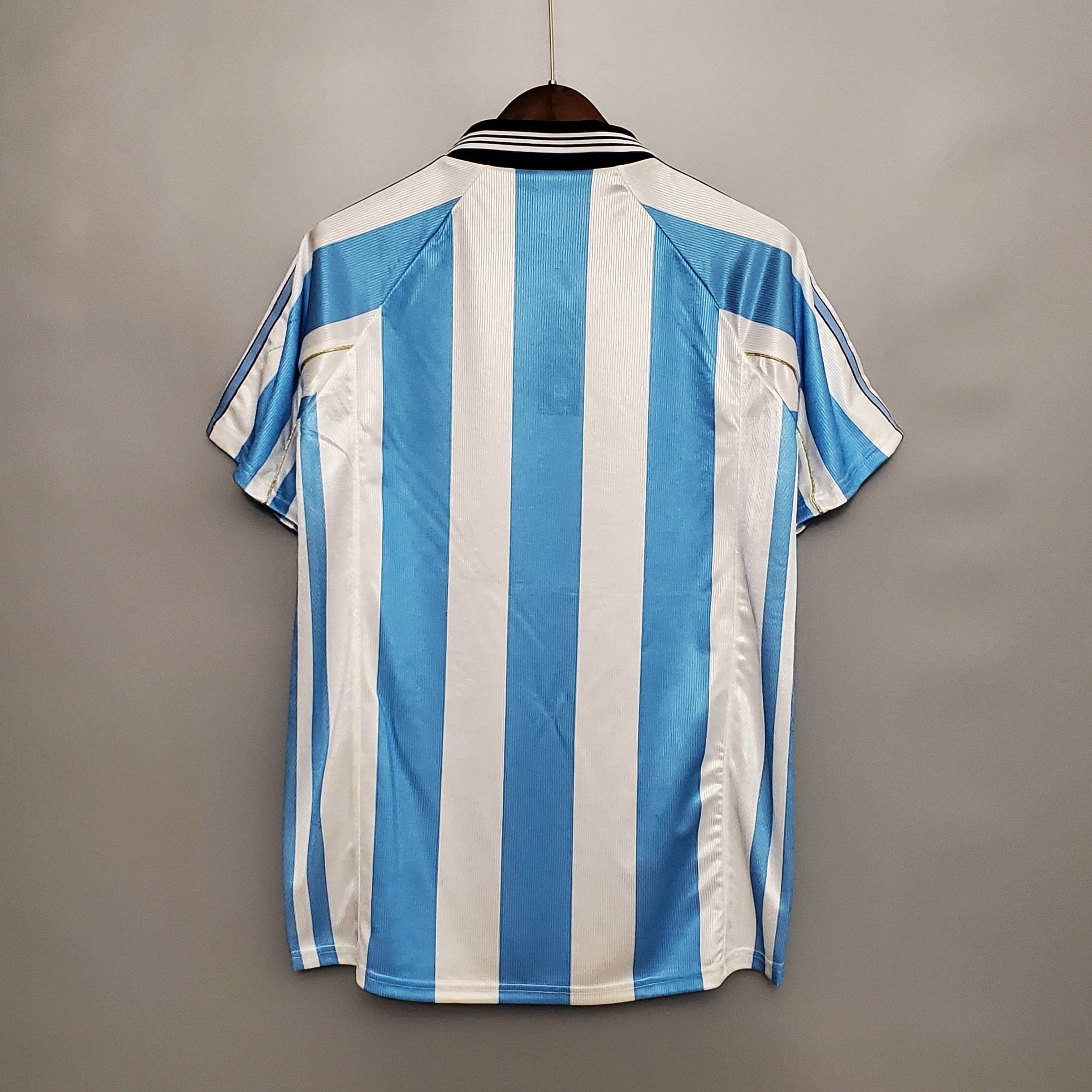 CAMISETA ARGENTINA I 98/99 HOMBRE (RETRO) - ZonaCamisetas