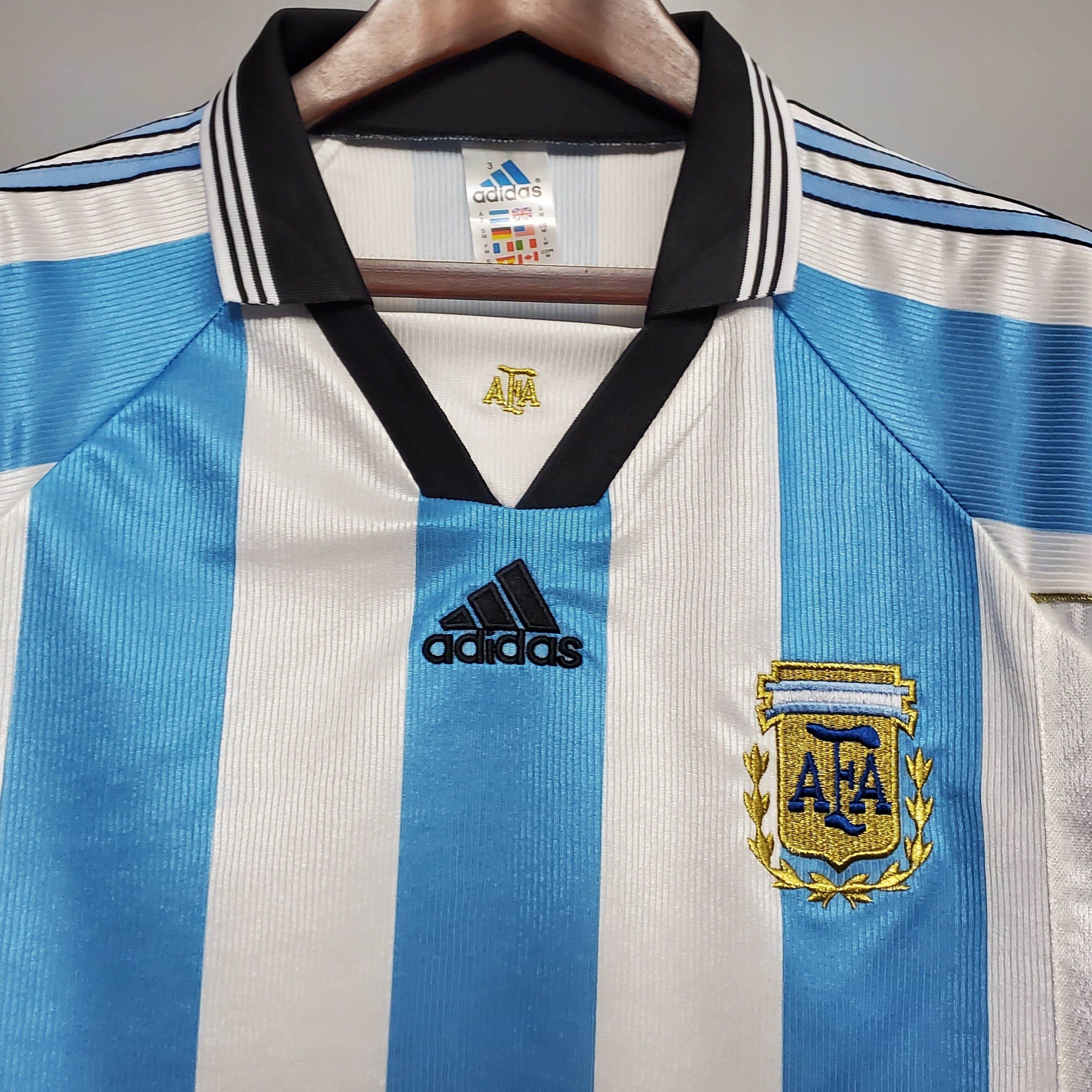 CAMISETA ARGENTINA I 98/99 HOMBRE (RETRO) - ZonaCamisetas