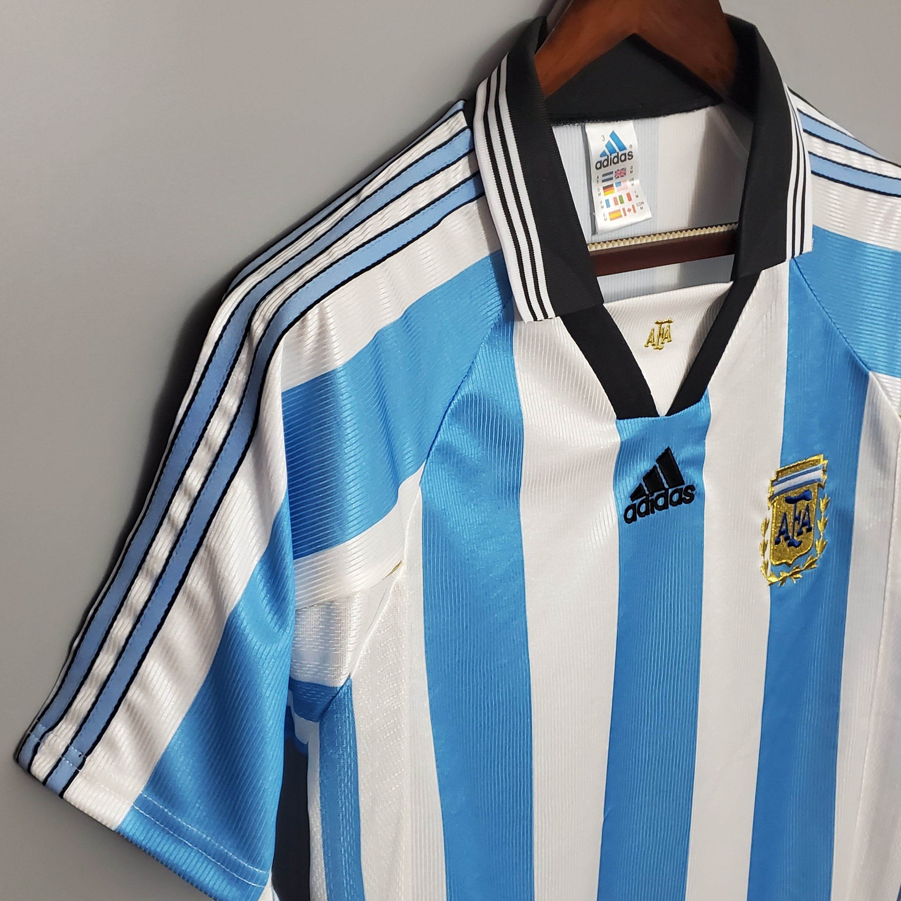 CAMISETA ARGENTINA I 98/99 HOMBRE (RETRO) - ZonaCamisetas