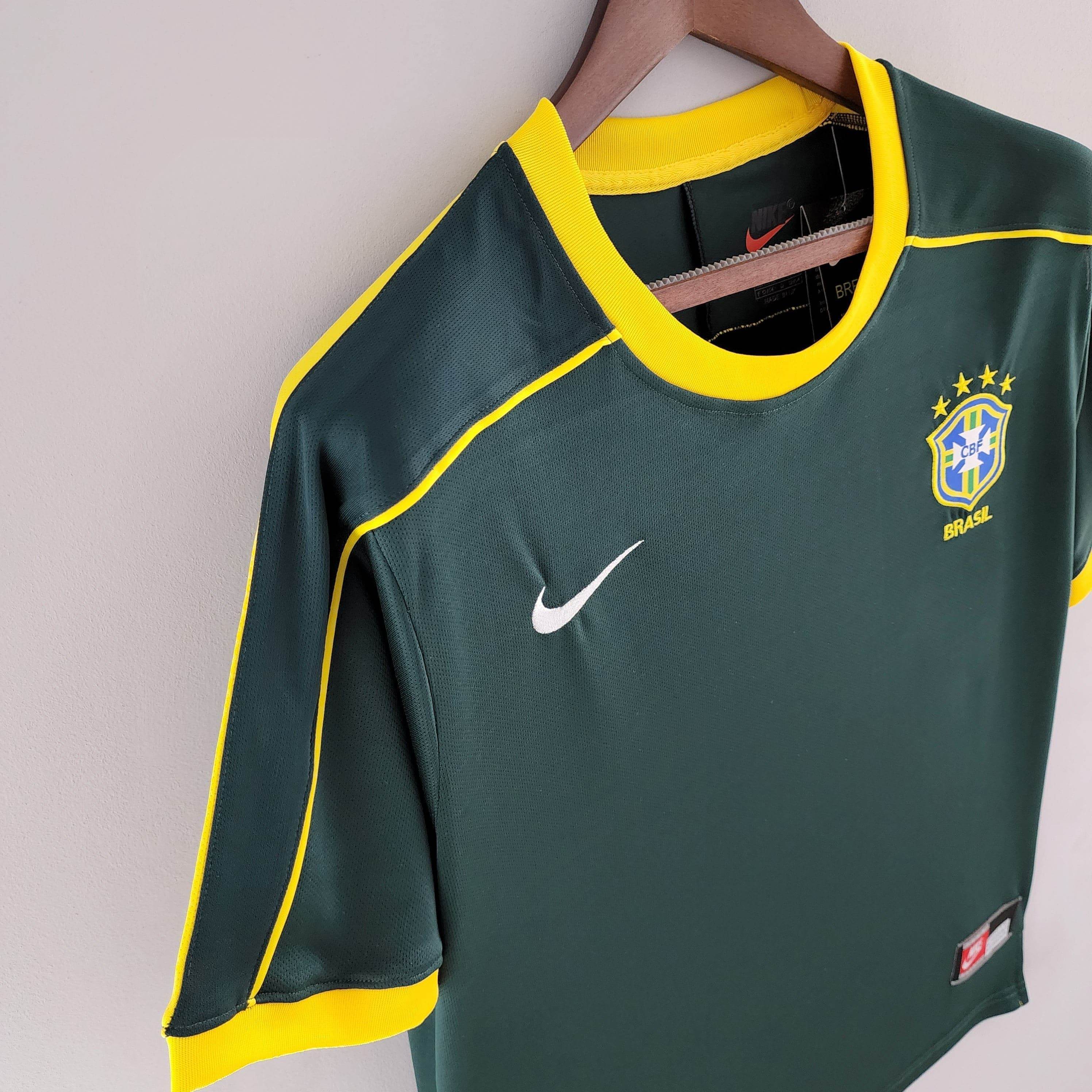 CAMISETA BRASIL PORTERO I 98/99 HOMBRE (RETRO) - ZonaCamisetas